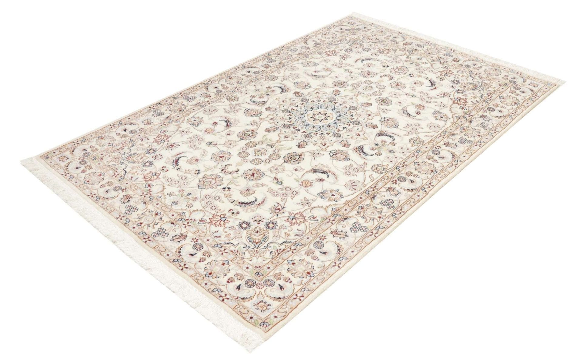 Nain Perserteppich 136 × 212 cm aus Wolle, handgeknüpft