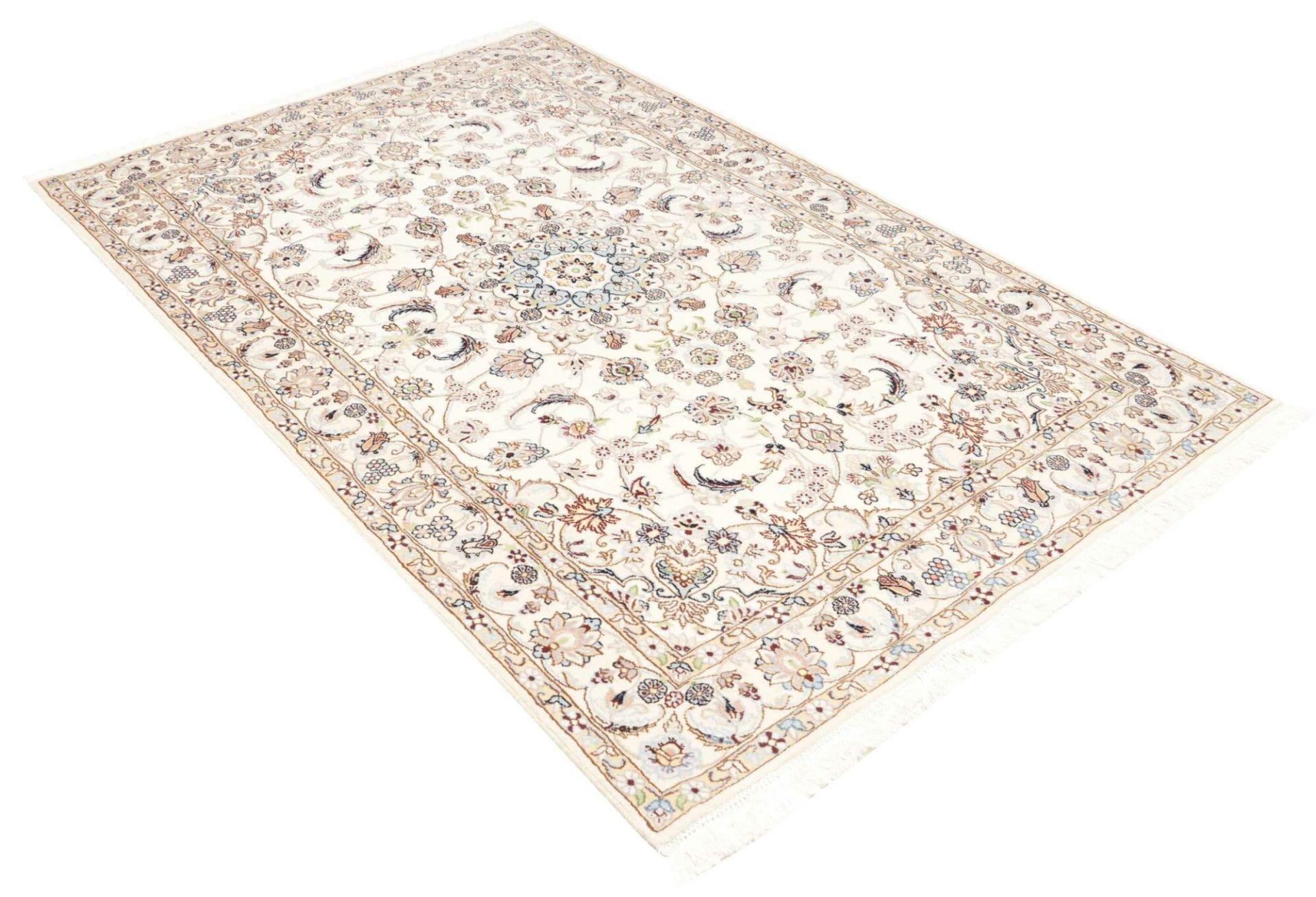 Nain Perserteppich 136 × 212 cm aus Wolle, handgeknüpft