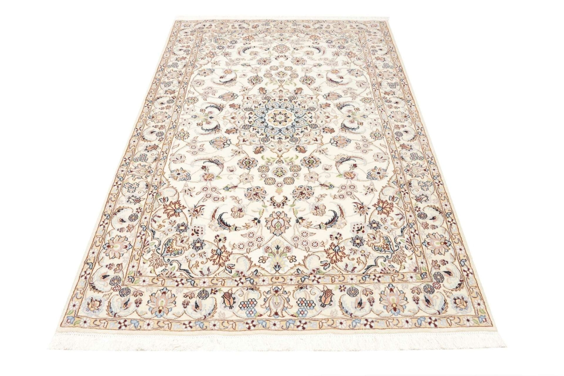Nain Perserteppich 136 × 212 cm aus Wolle, handgeknüpft
