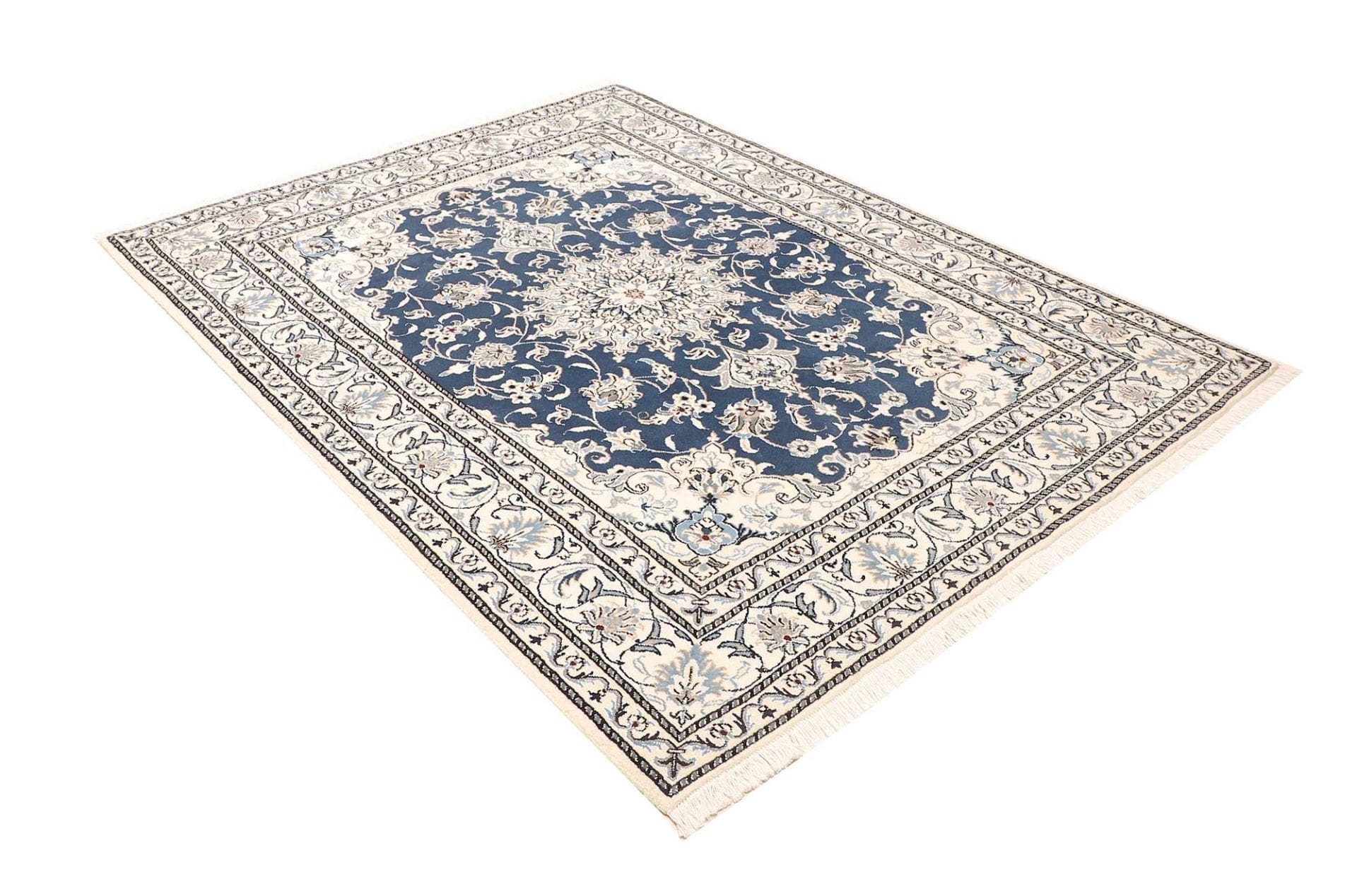 Handgeknüpfter Nain Perserteppich, 155 × 205 cm, Wolle