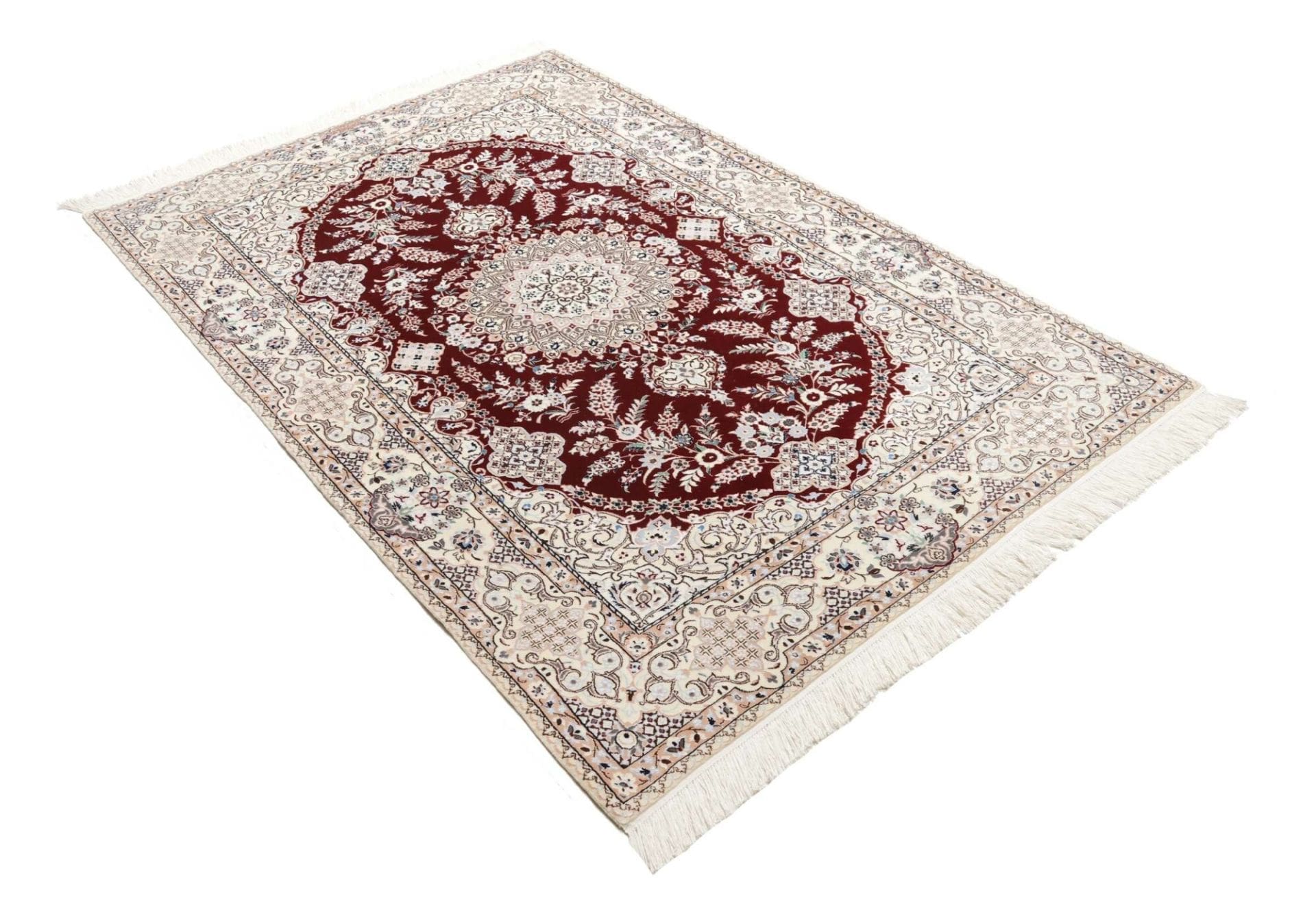 Nain Perserteppich aus Iran, 129 × 201 cm