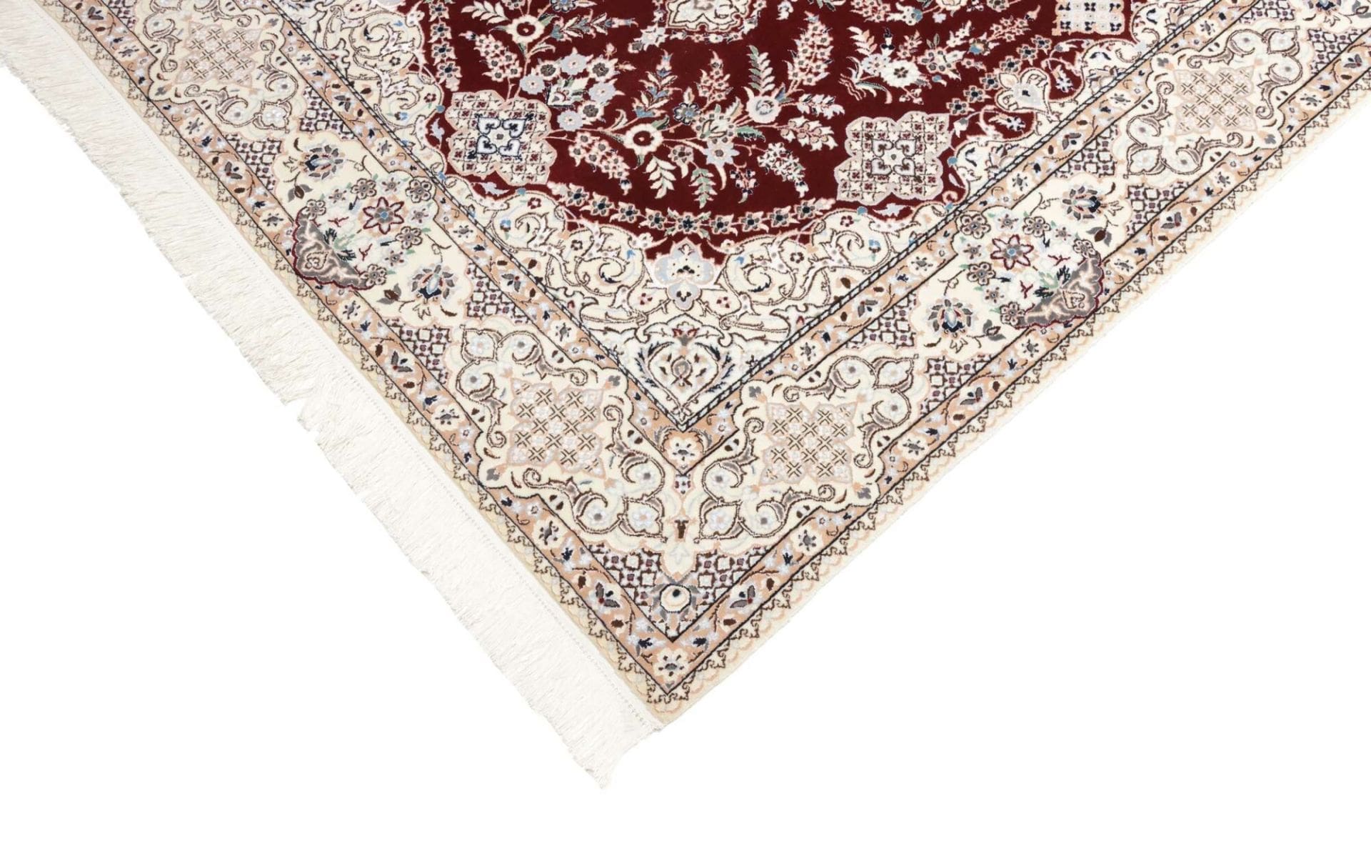 Nain Perserteppich aus Iran, 129 × 201 cm