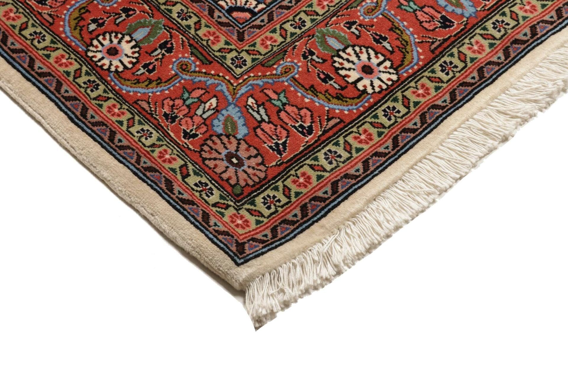 Sarough Farahan Perserteppich 140 × 215 cm aus Wolle, handgeknüpft