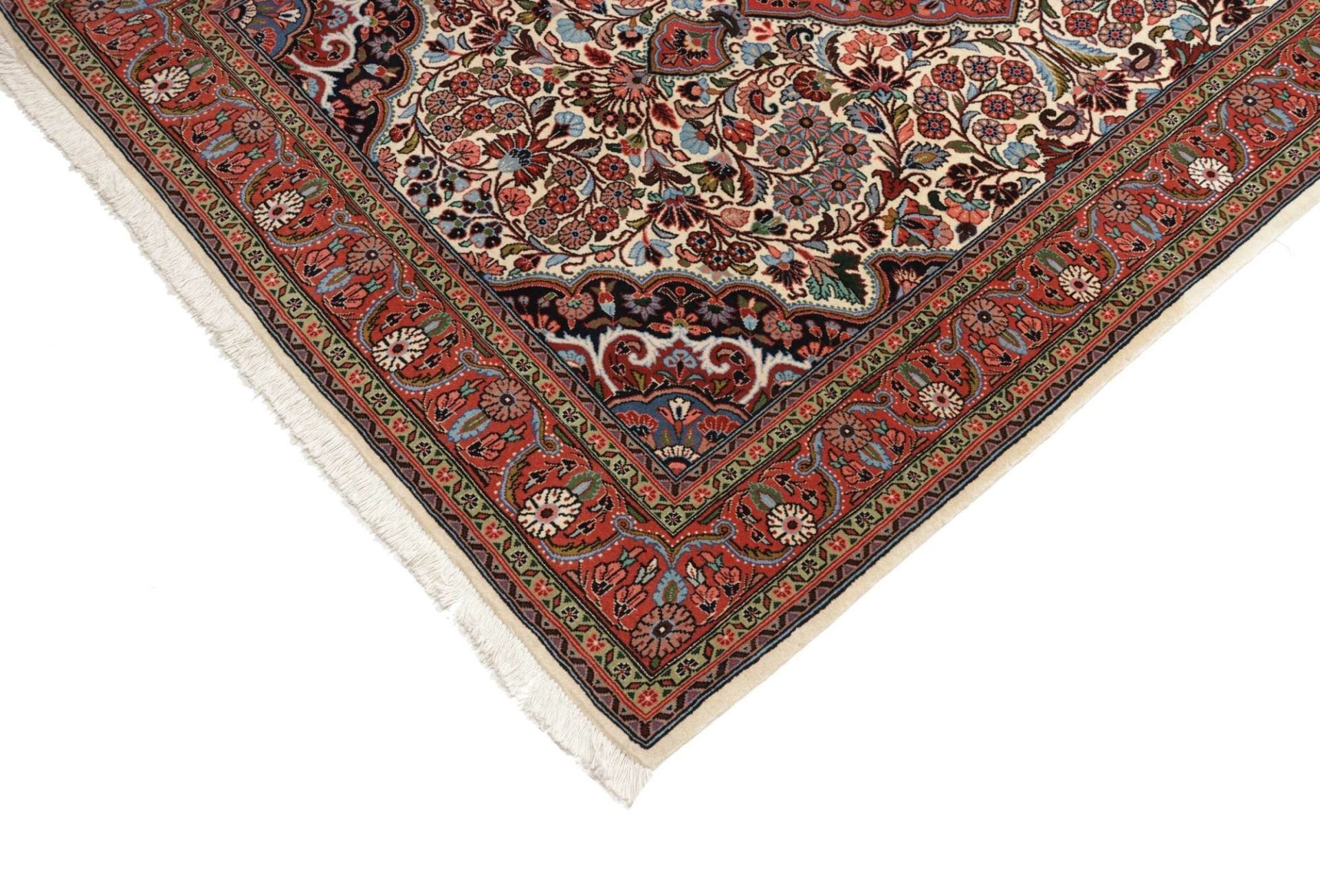 Sarough Farahan Perserteppich 140 × 215 cm aus Wolle, handgeknüpft