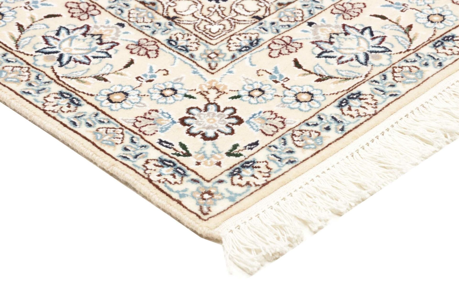 Handgeknüpfter Nain Perserteppich 140 × 214 cm