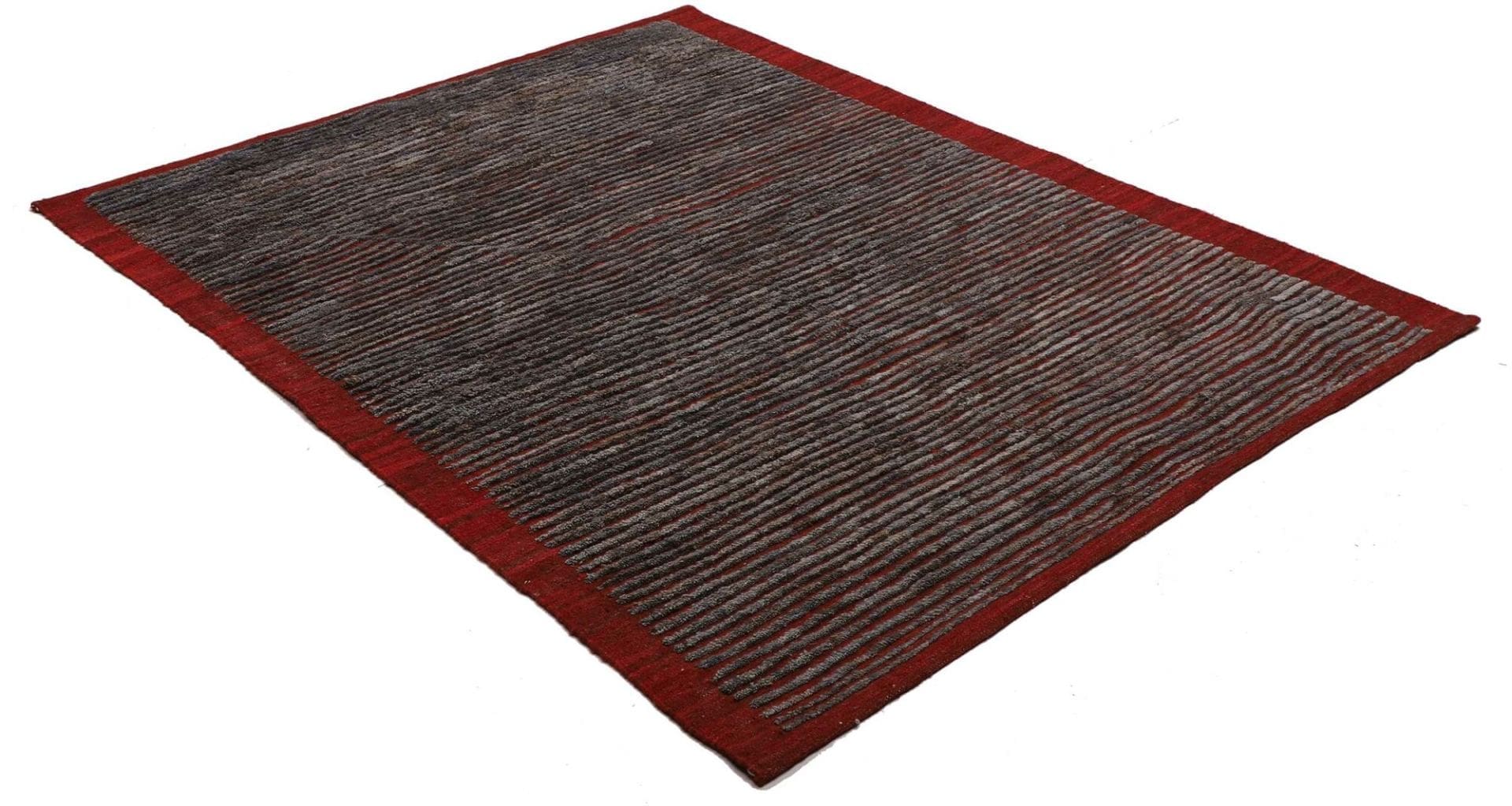Handgeknüpfter Gabbeh Perserteppich, 152 × 189 cm, Wolle