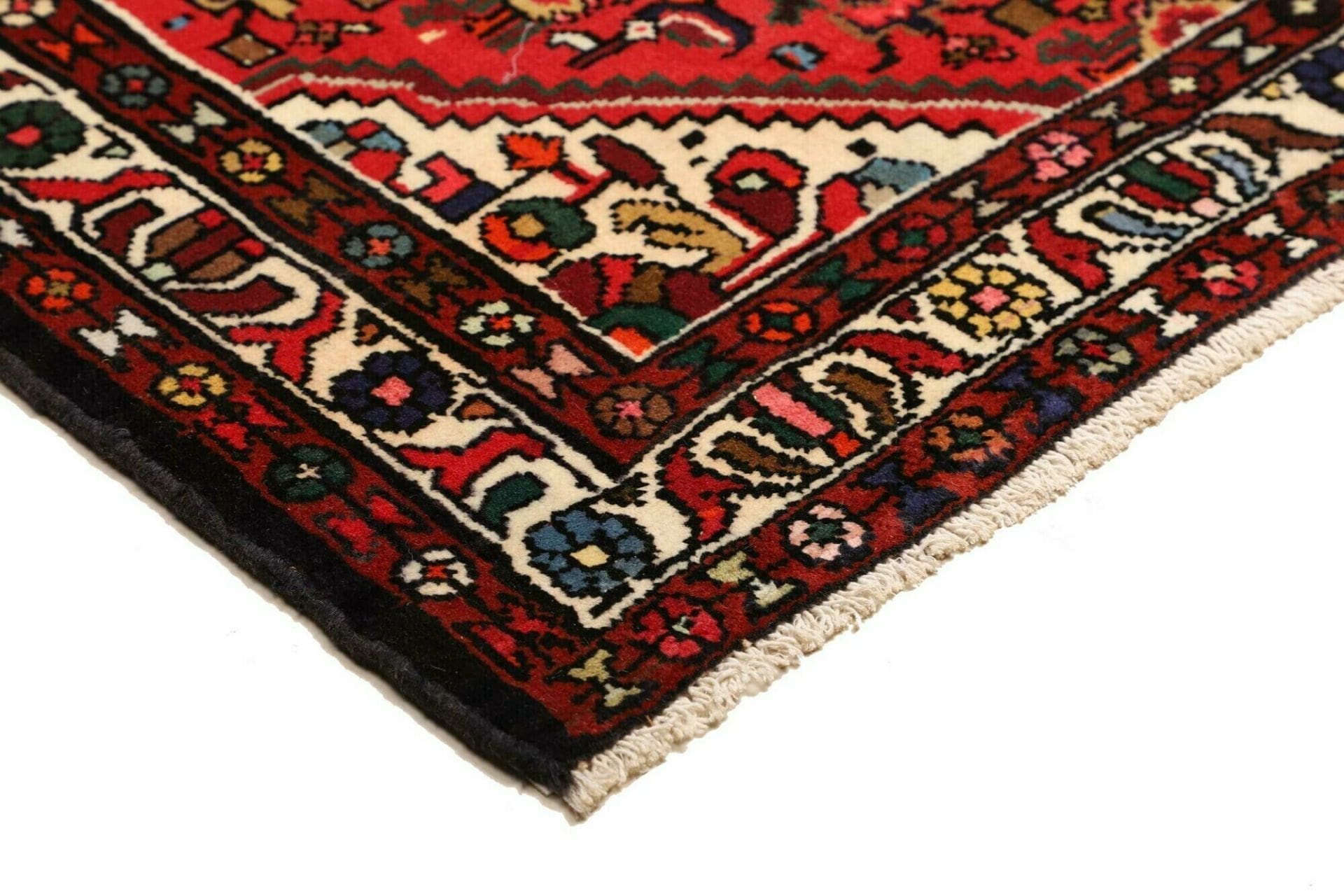 Hamadan Herati Perserteppich aus Iran, 141 × 190 cm