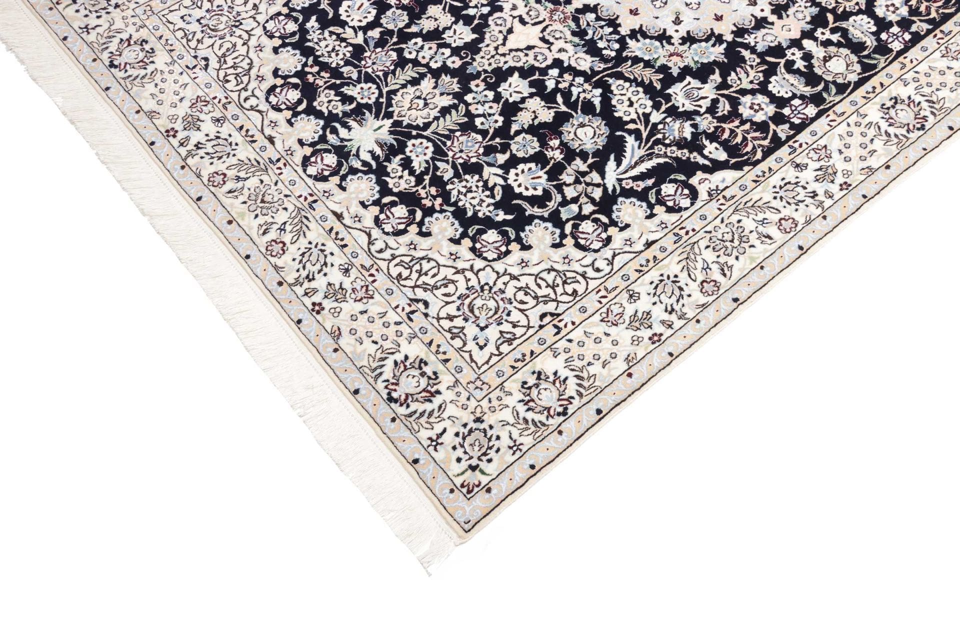 Nain Perserteppich 123 × 195 cm aus Wolle, handgeknüpft