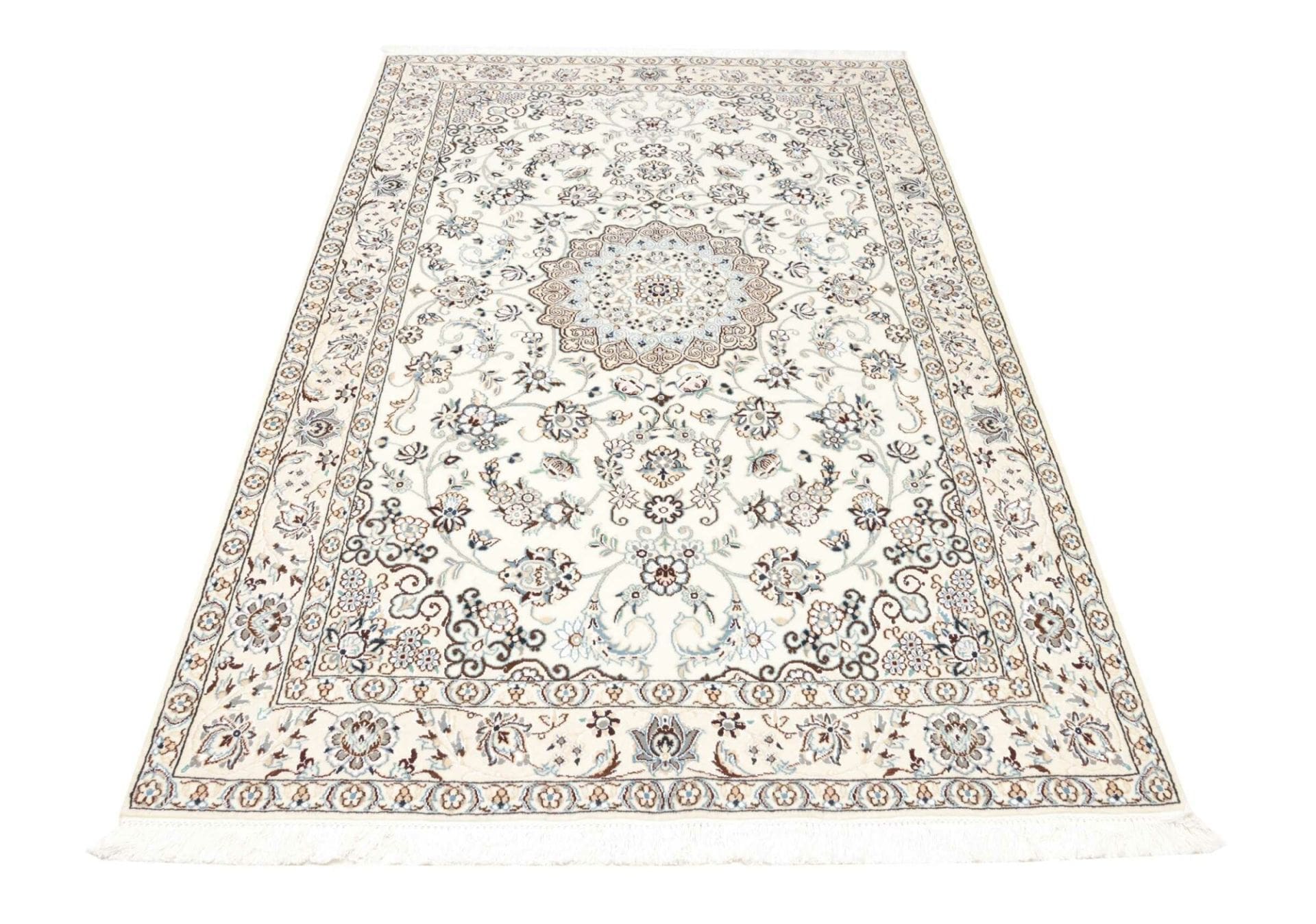 Nain Perserteppich 138 × 210 cm aus Wolle, handgeknüpft