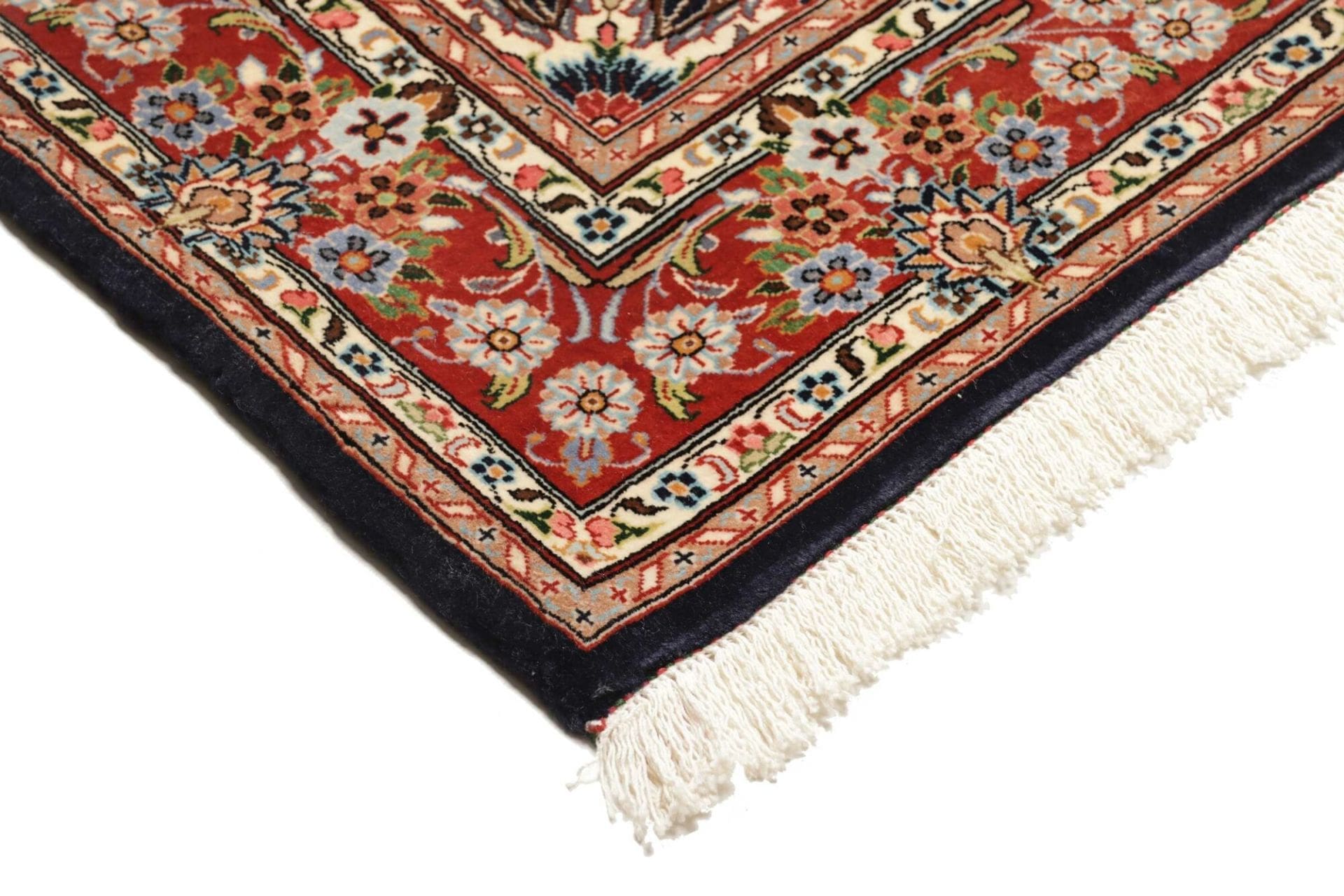 Isfahan Perserteppich aus Iran, 105 × 145 cm
