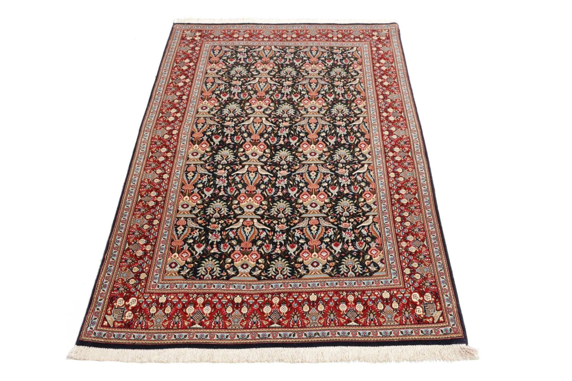 Handgeknüpfter Isfahan Perserteppich 102 × 153 cm