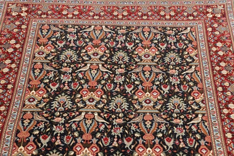 Handgeknüpfter Isfahan Perserteppich 102 × 153 cm