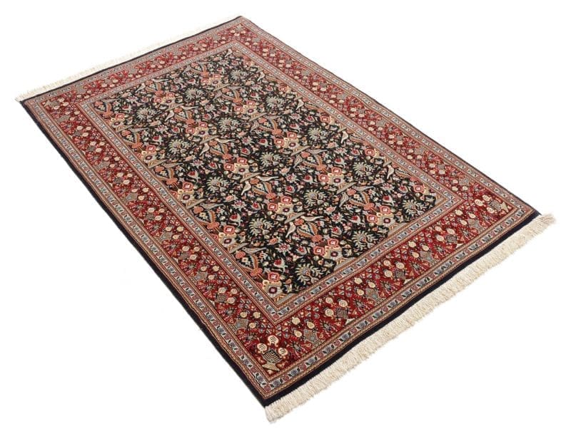 Handgeknüpfter Isfahan Perserteppich 102 × 153 cm