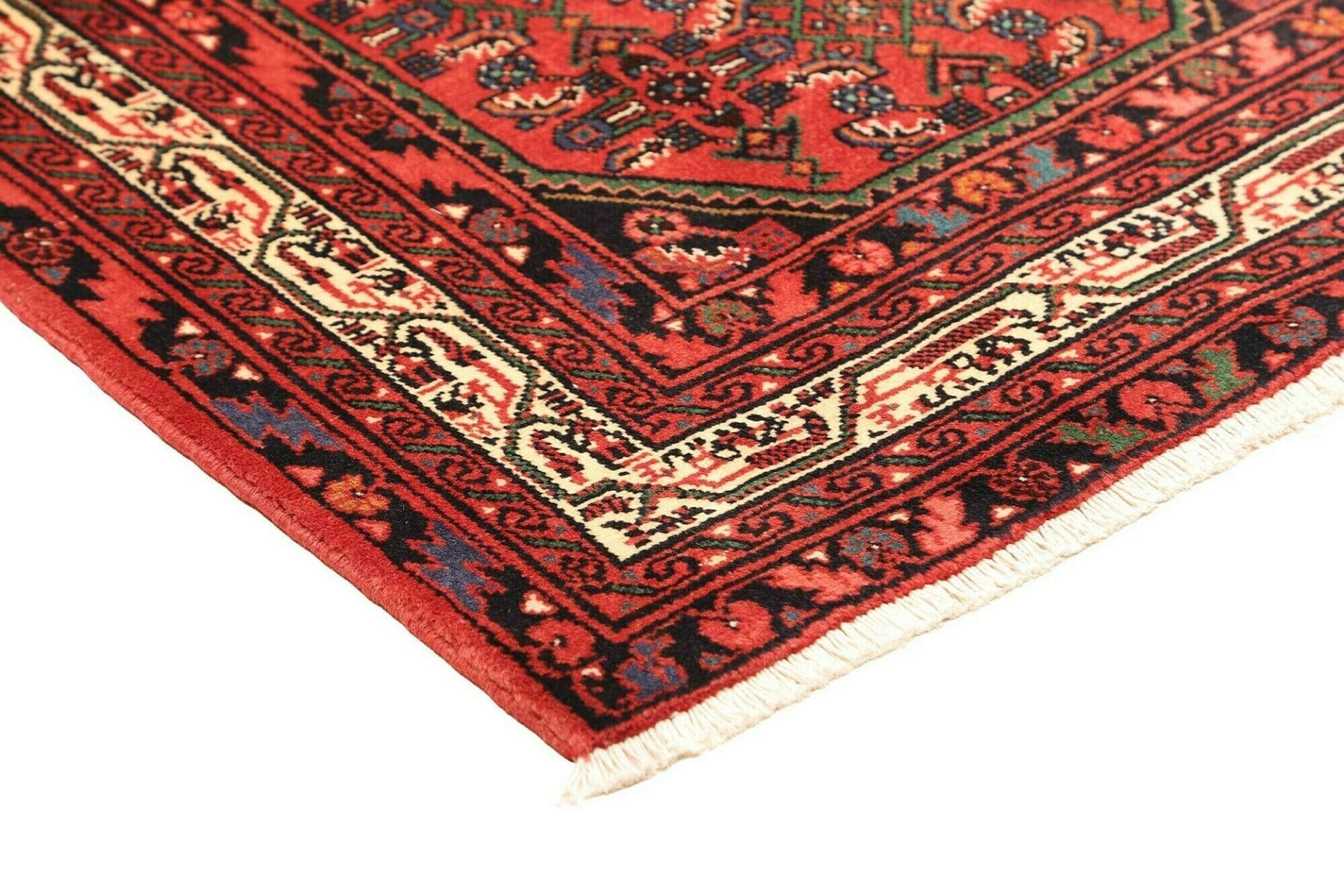 Hamadan Herati Perserteppich aus Iran, 106 × 156 cm