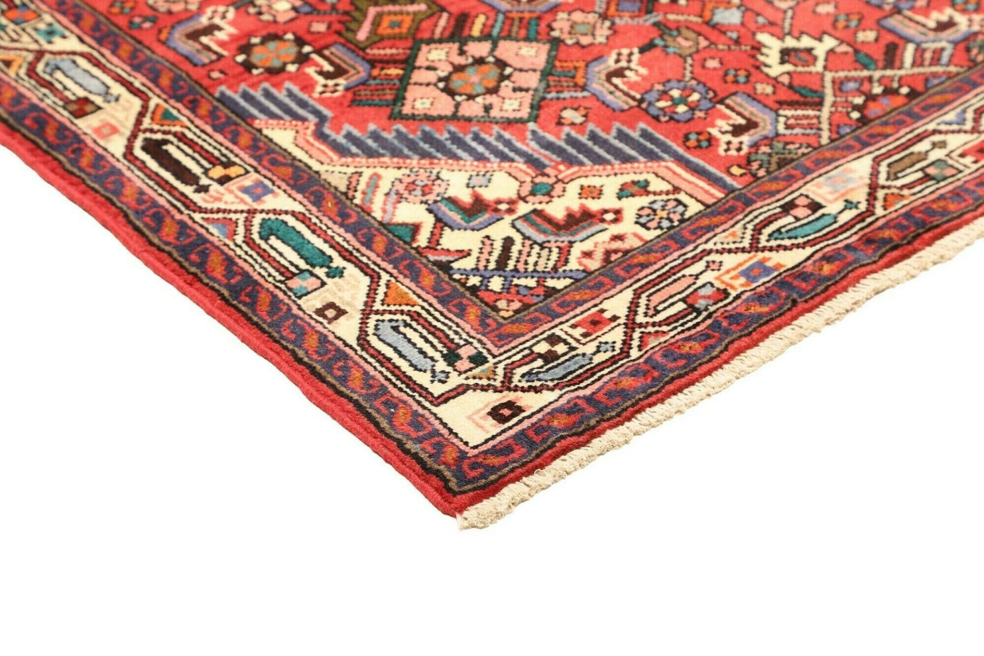 Handgeknüpfter Hamadan Perserteppich 103 × 158 cm