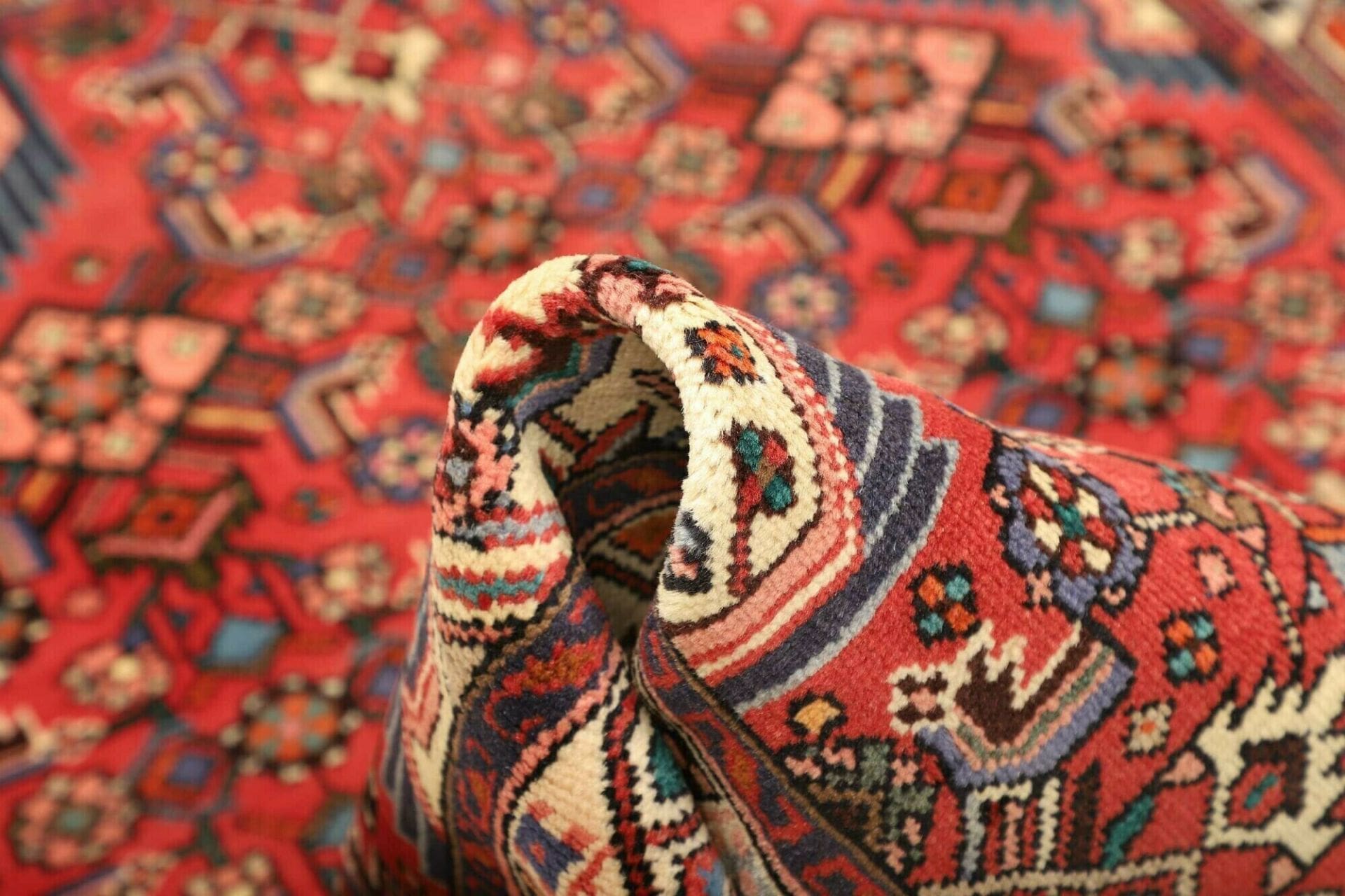 Handgeknüpfter Hamadan Perserteppich 103 × 158 cm