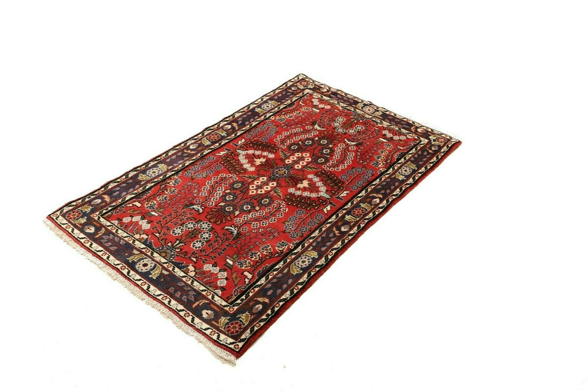 Handgeknüpfter Hamadan Perserteppich 83 × 131 cm