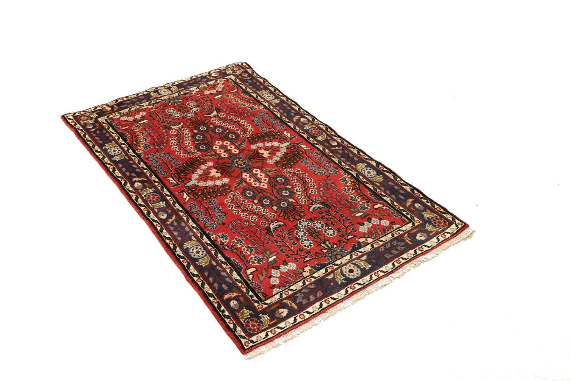 Handgeknüpfter Hamadan Perserteppich 83 × 131 cm