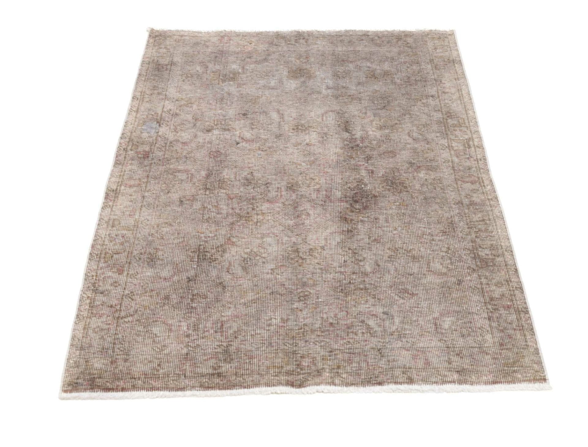 Handgeknüpfter Täbriz Perserteppich, 100 × 137 cm, Wolle