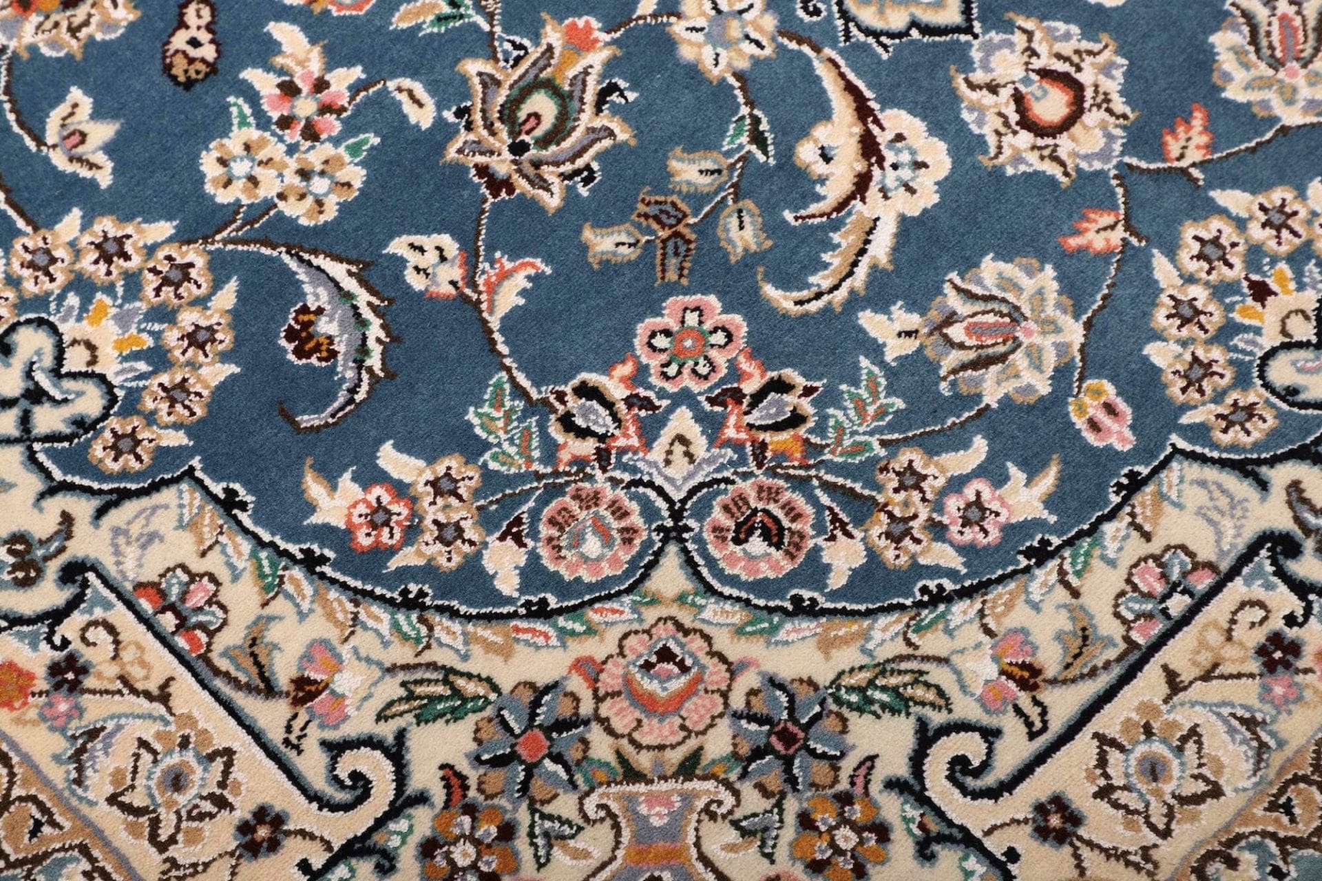 Handgeknüpfter Nain Perserteppich, 107 × 156 cm, Wolle