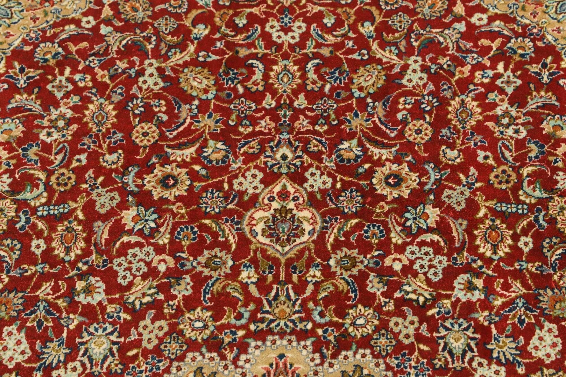 Ghom Perserteppich aus Iran, 106 × 143 cm