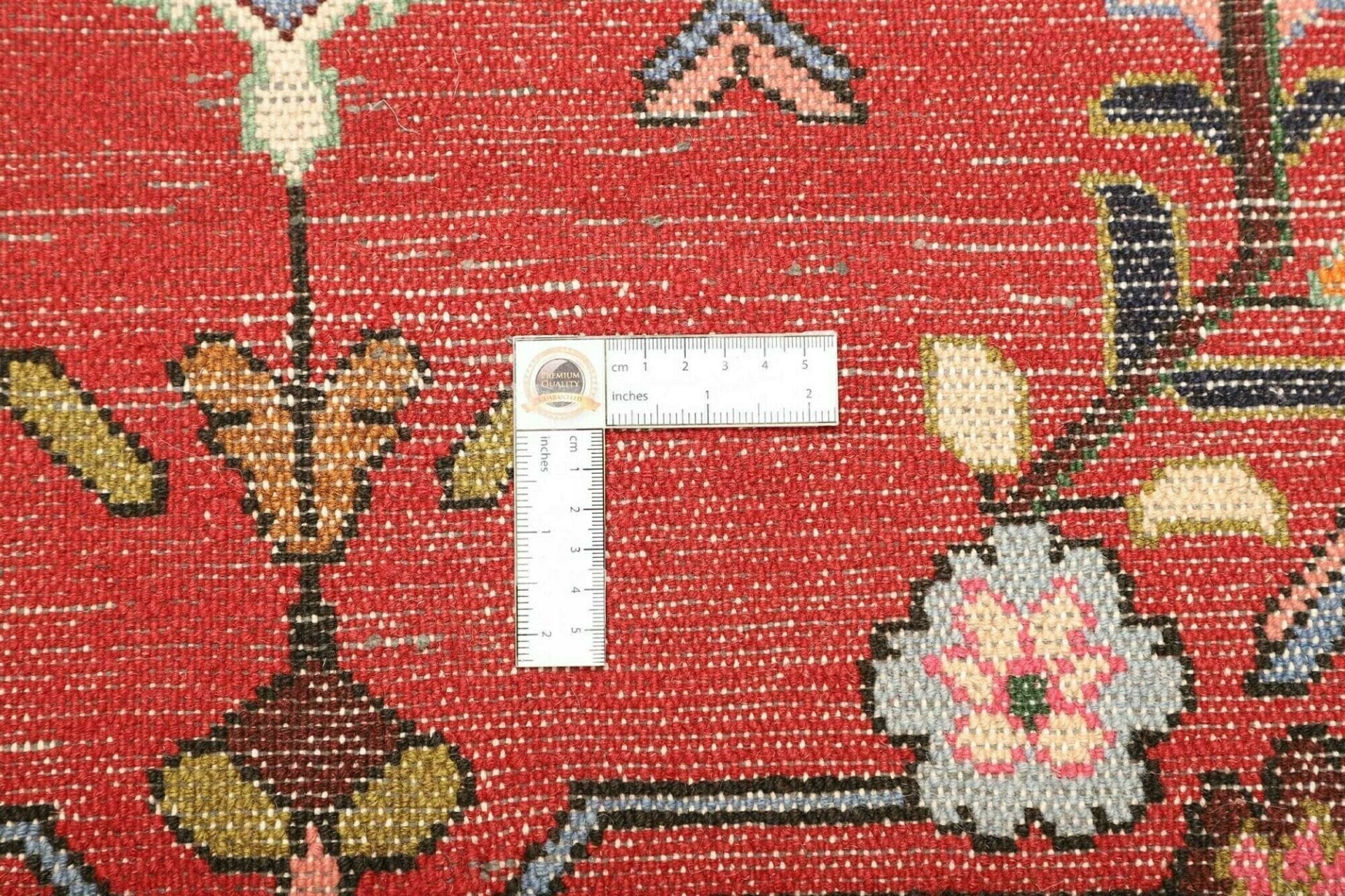 Handgeknüpfter Hamadan Herati Perserteppich 93 × 138 cm