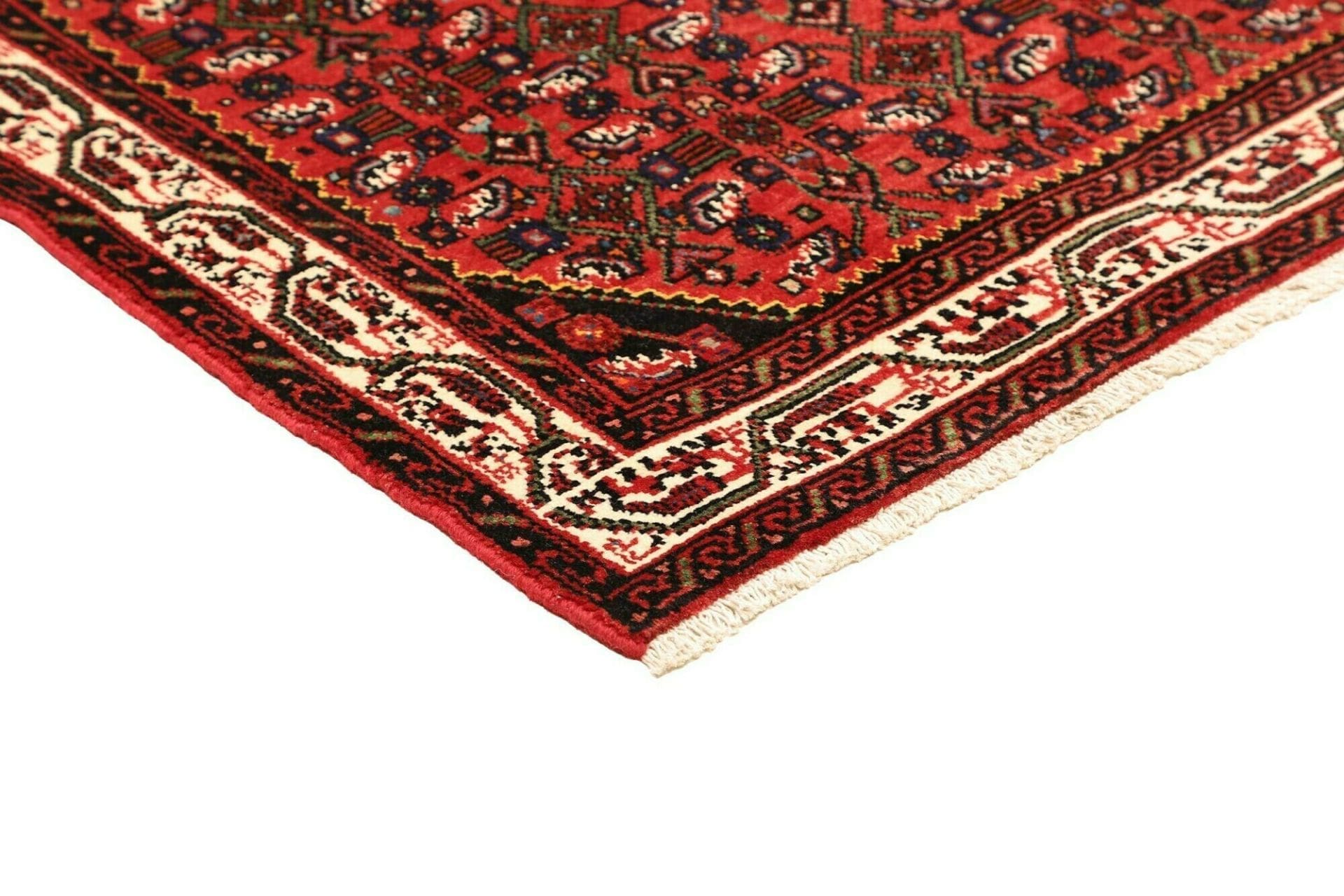 Hamadan Herati Perserteppich 107 × 157 cm aus Wolle, handgeknüpft