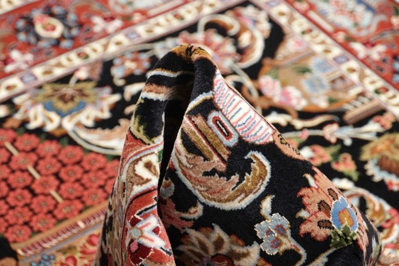 Isfahan Perserteppich aus Iran, 106 × 157 cm