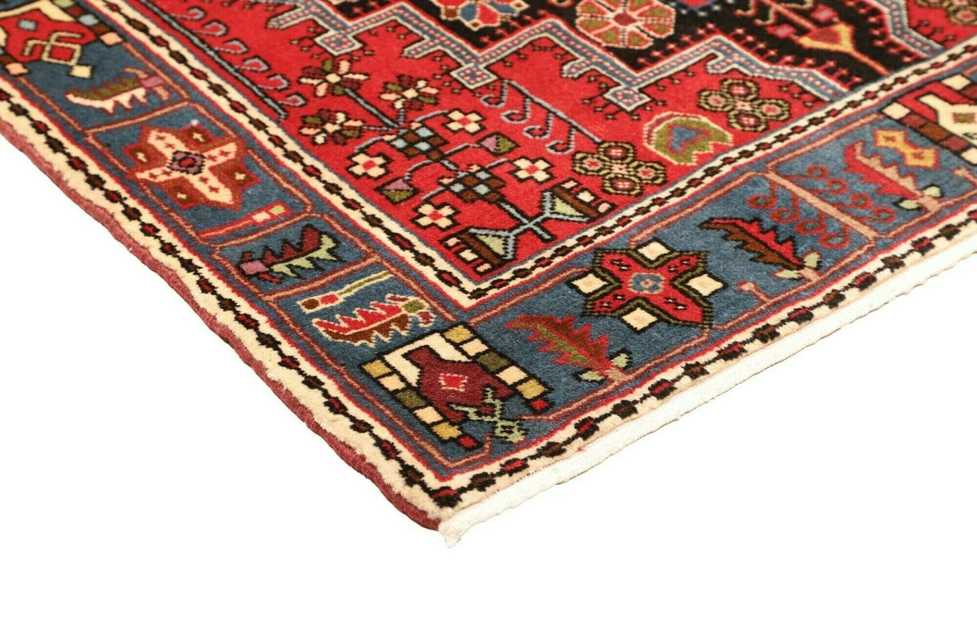 Hamadan Herati Perserteppich aus Iran, 115 × 165 cm