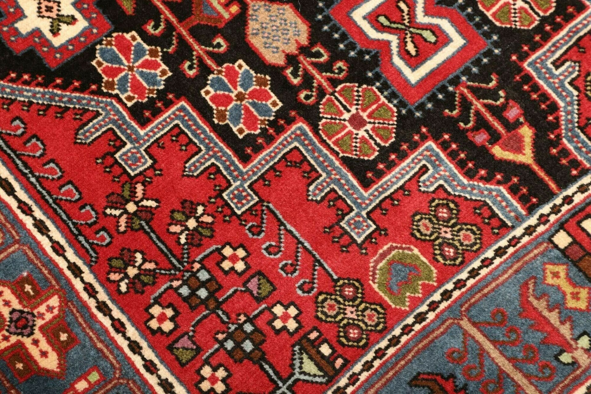 Hamadan Herati Perserteppich aus Iran, 115 × 165 cm