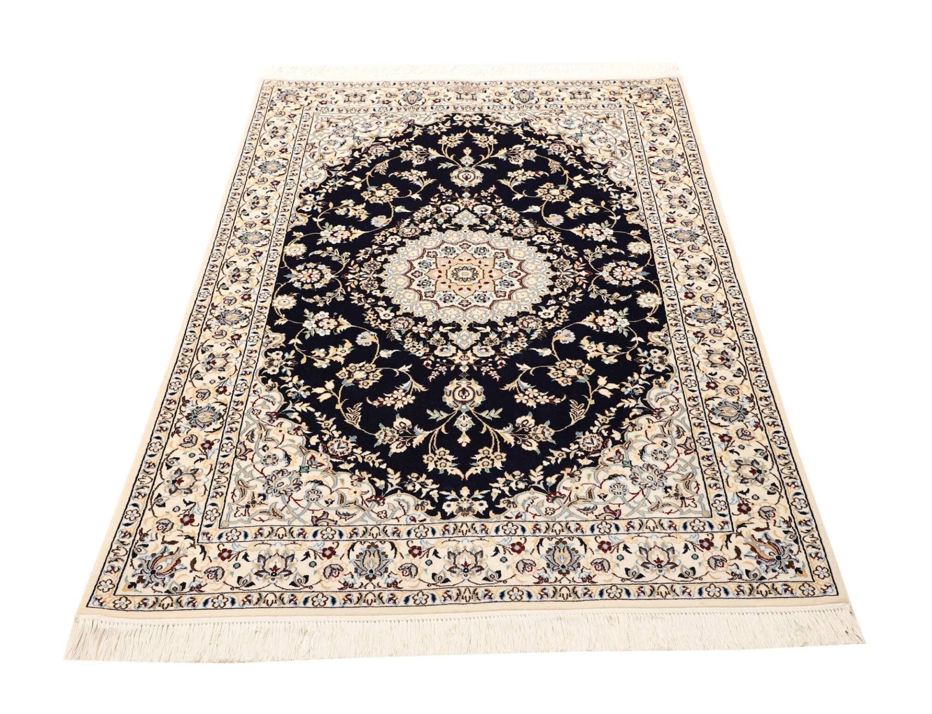 Handgeknüpfter Nain Perserteppich 102 × 156 cm