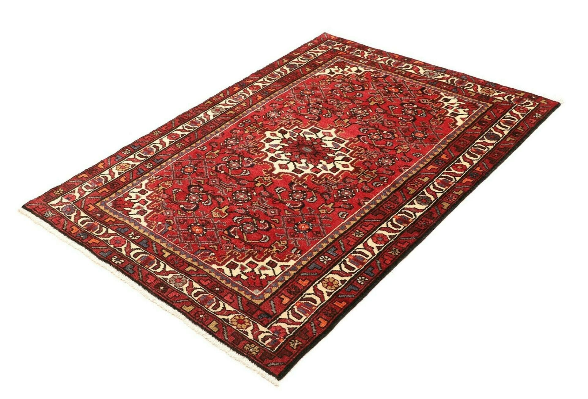 Hamadan Perserteppich aus Iran, 113 × 155 cm