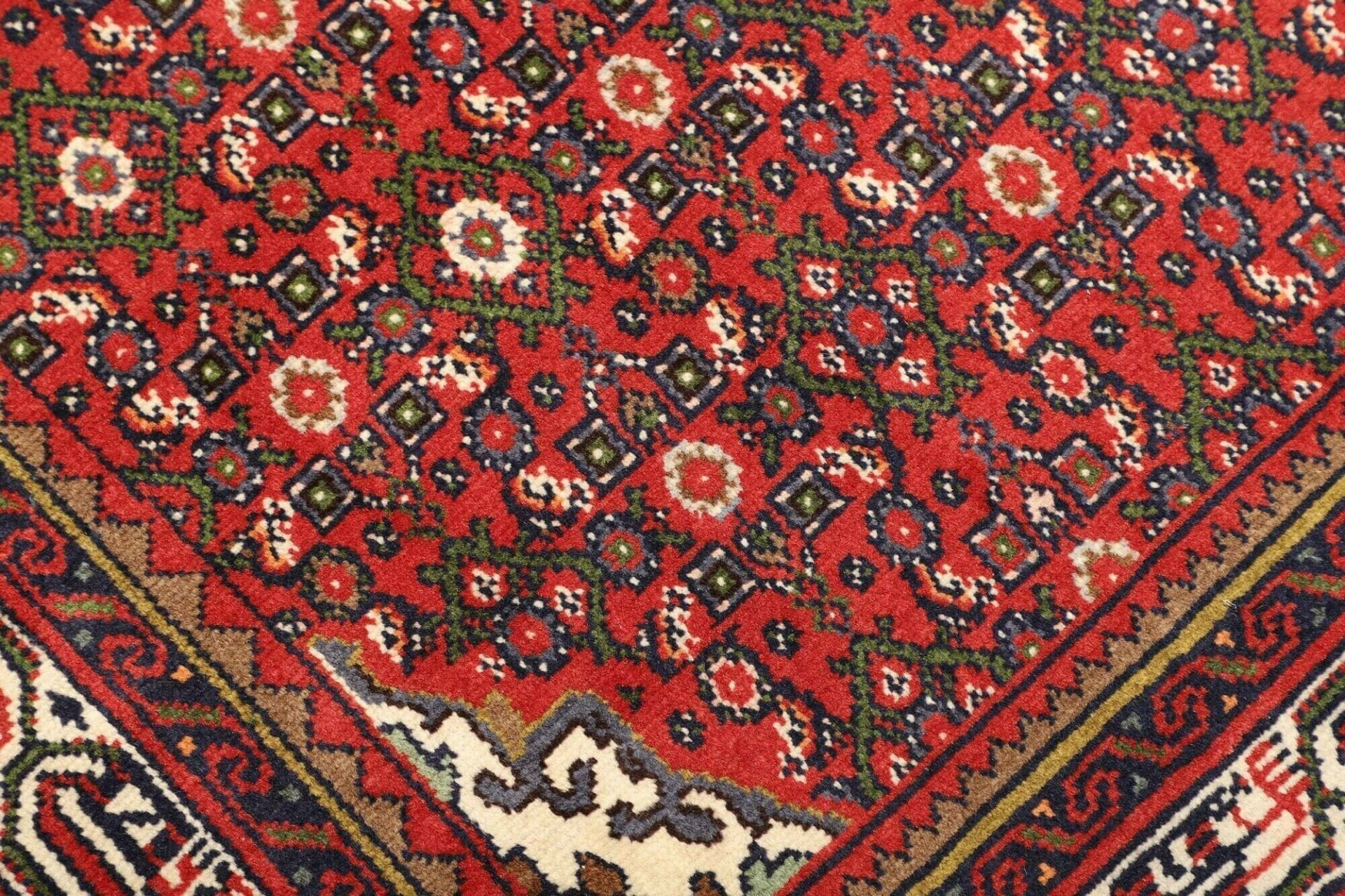 Handgeknüpfter Hamadan Perserteppich 106 × 159 cm