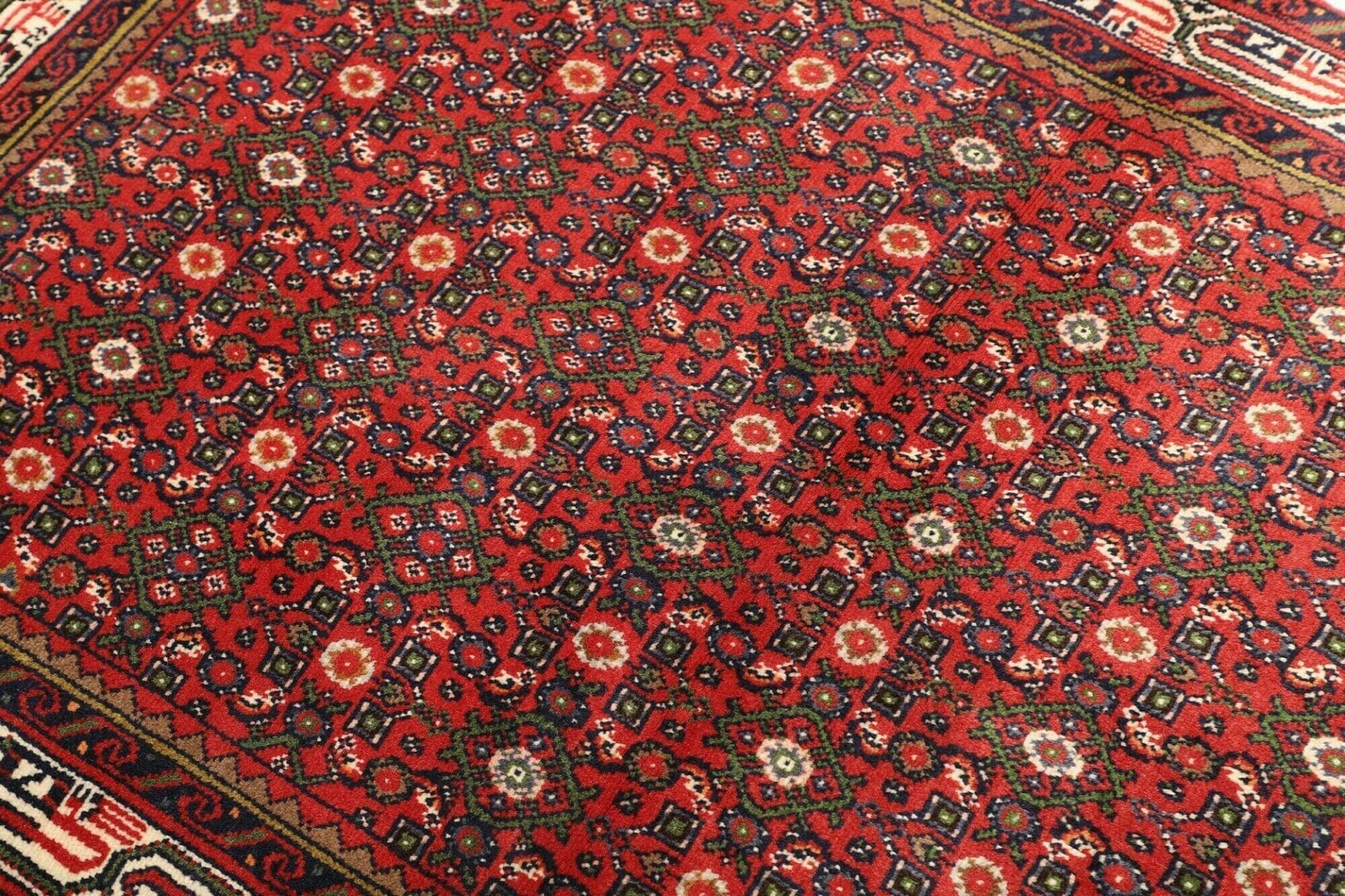 Handgeknüpfter Hamadan Perserteppich 106 × 159 cm