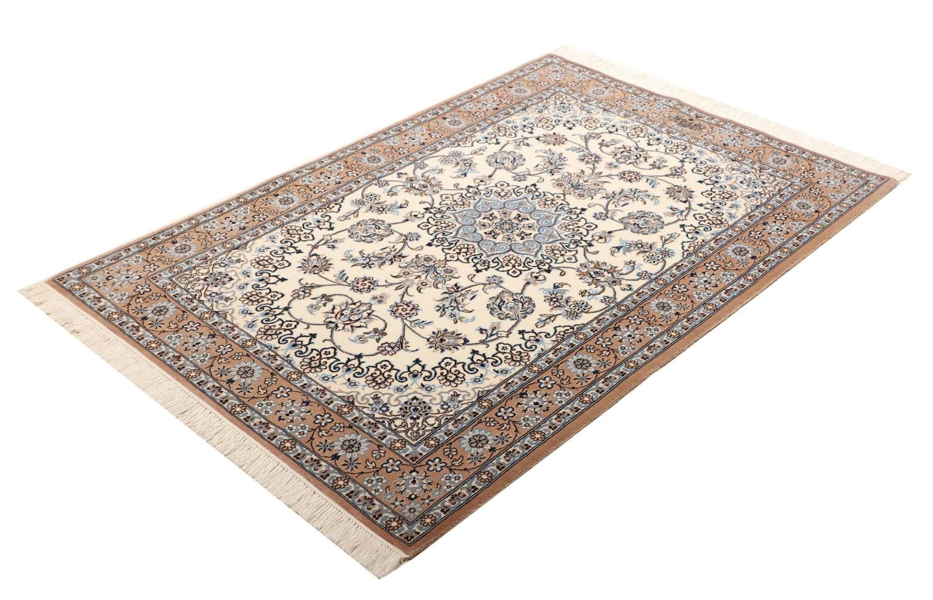 Nain Perserteppich aus Iran, 106 × 150 cm