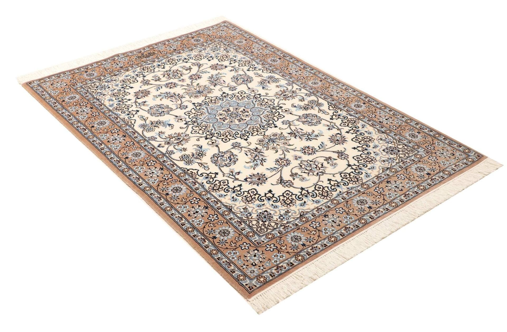Nain Perserteppich aus Iran, 106 × 150 cm