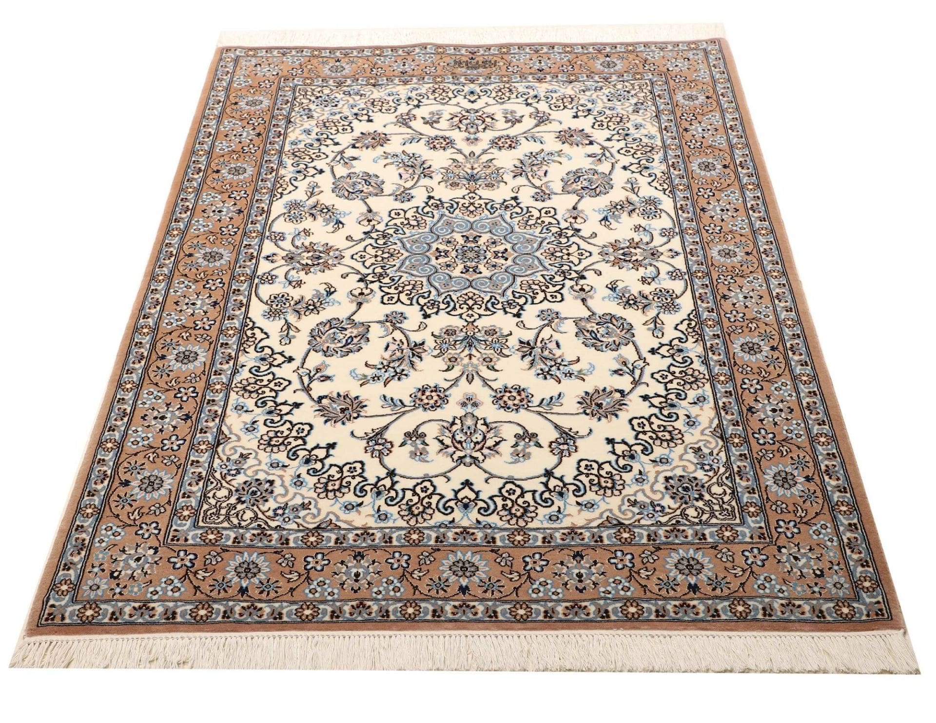 Nain Perserteppich aus Iran, 106 × 150 cm