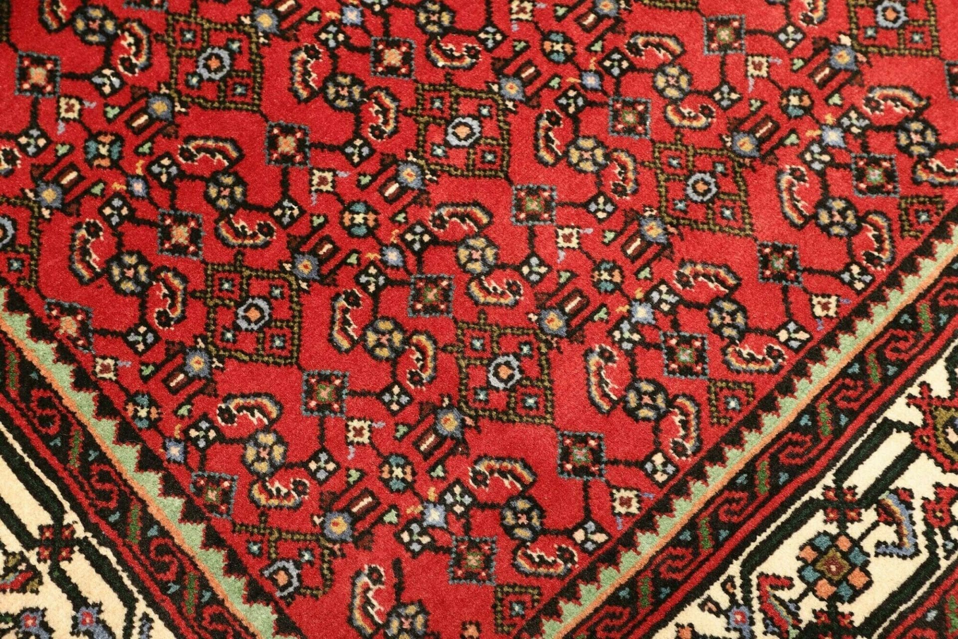 orientteppich-hamadan-115-x-141cm-schurwolle-handgeknupft-5 Handgeknüpfter Hamadan Perserteppich 115 × 141 cm