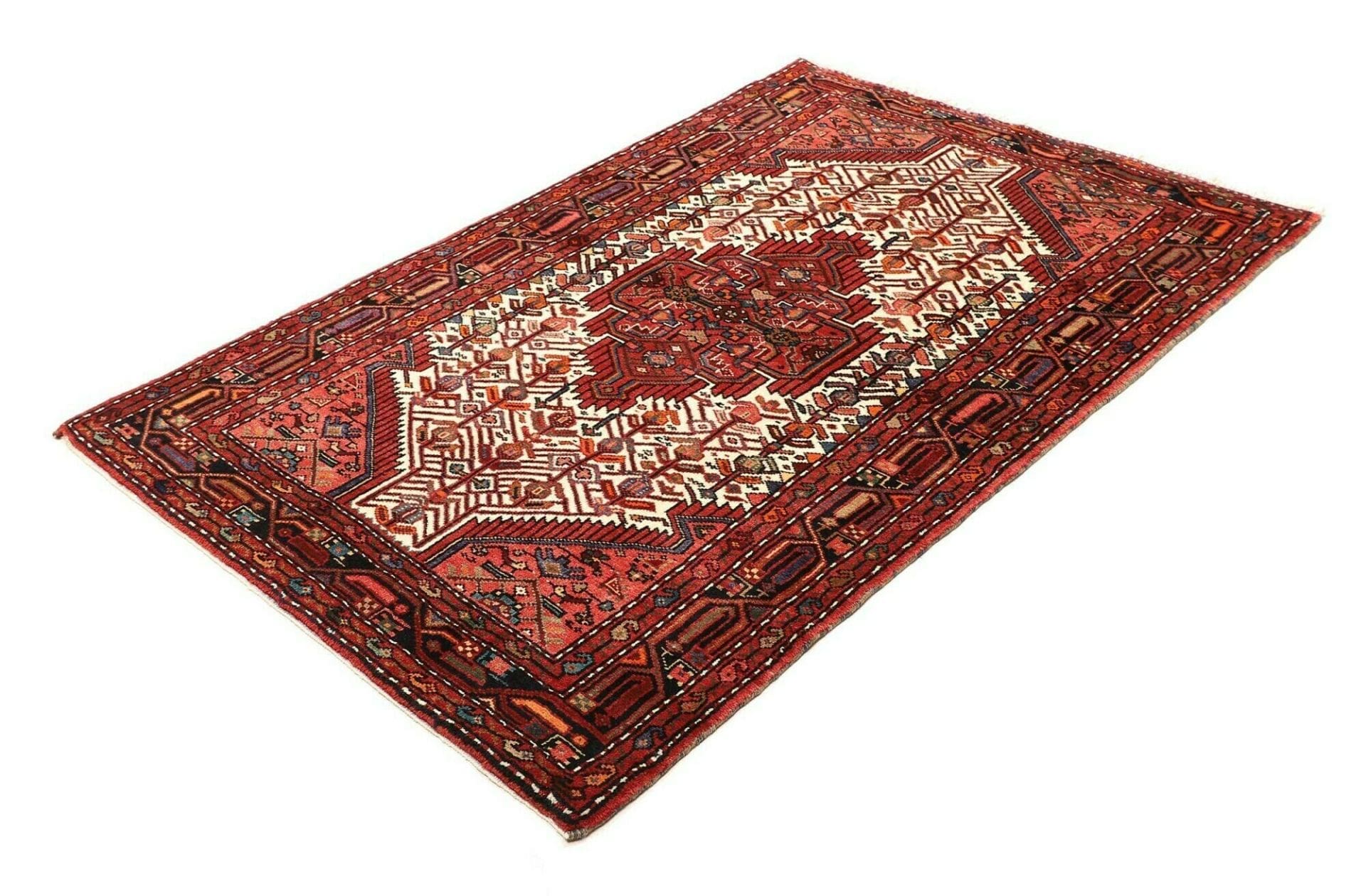 Hamadan Herati Perserteppich aus Iran, 114 × 175 cm