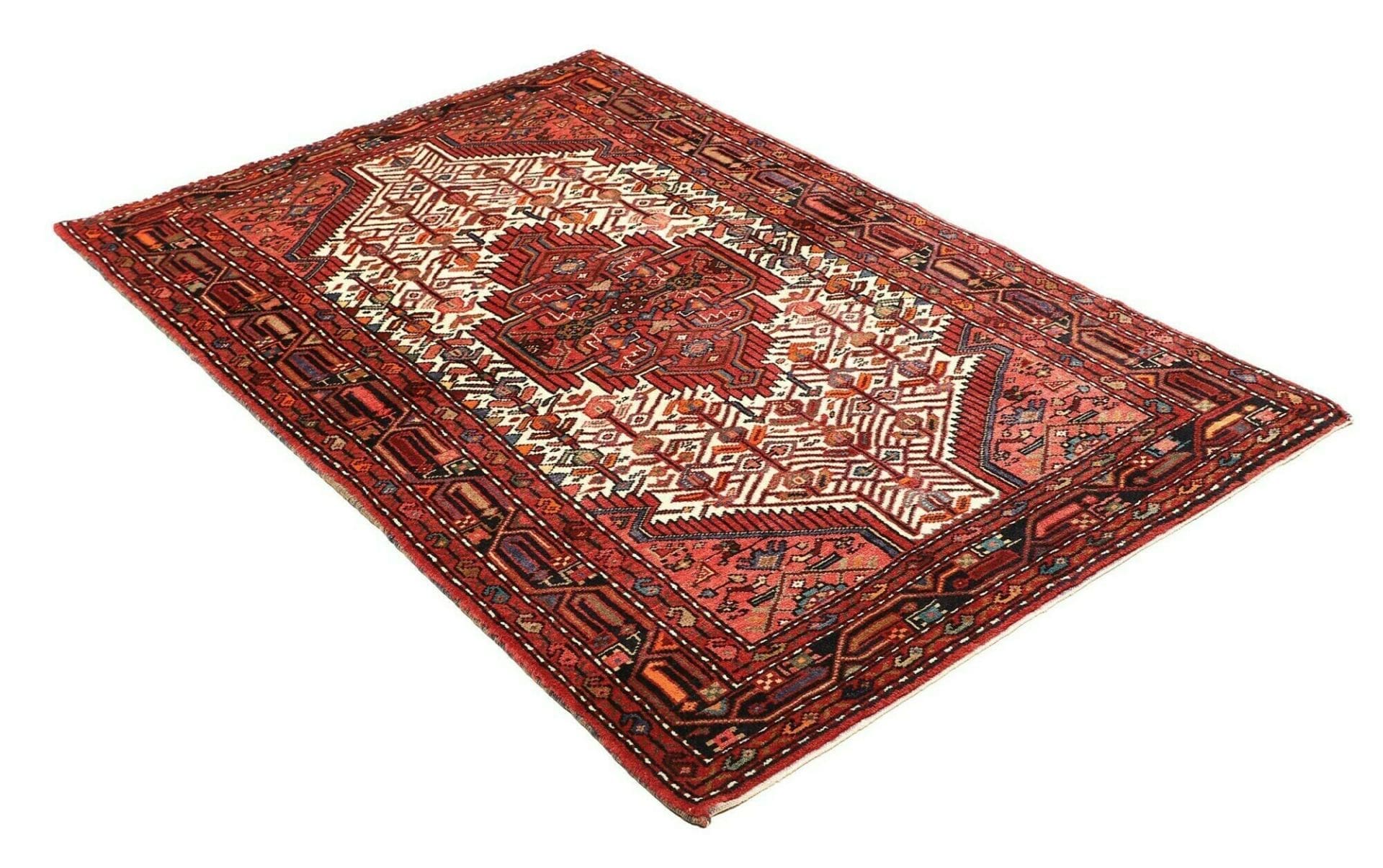 Hamadan Herati Perserteppich aus Iran, 114 × 175 cm