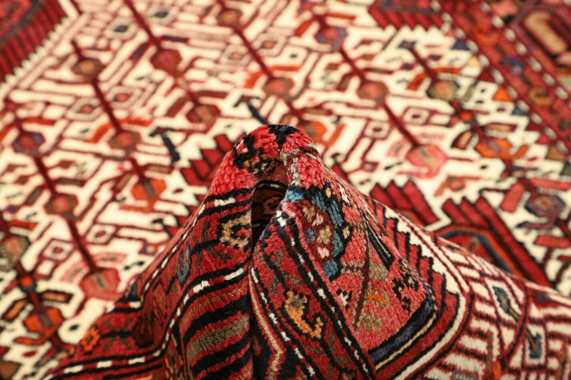 Hamadan Herati Perserteppich aus Iran, 114 × 175 cm