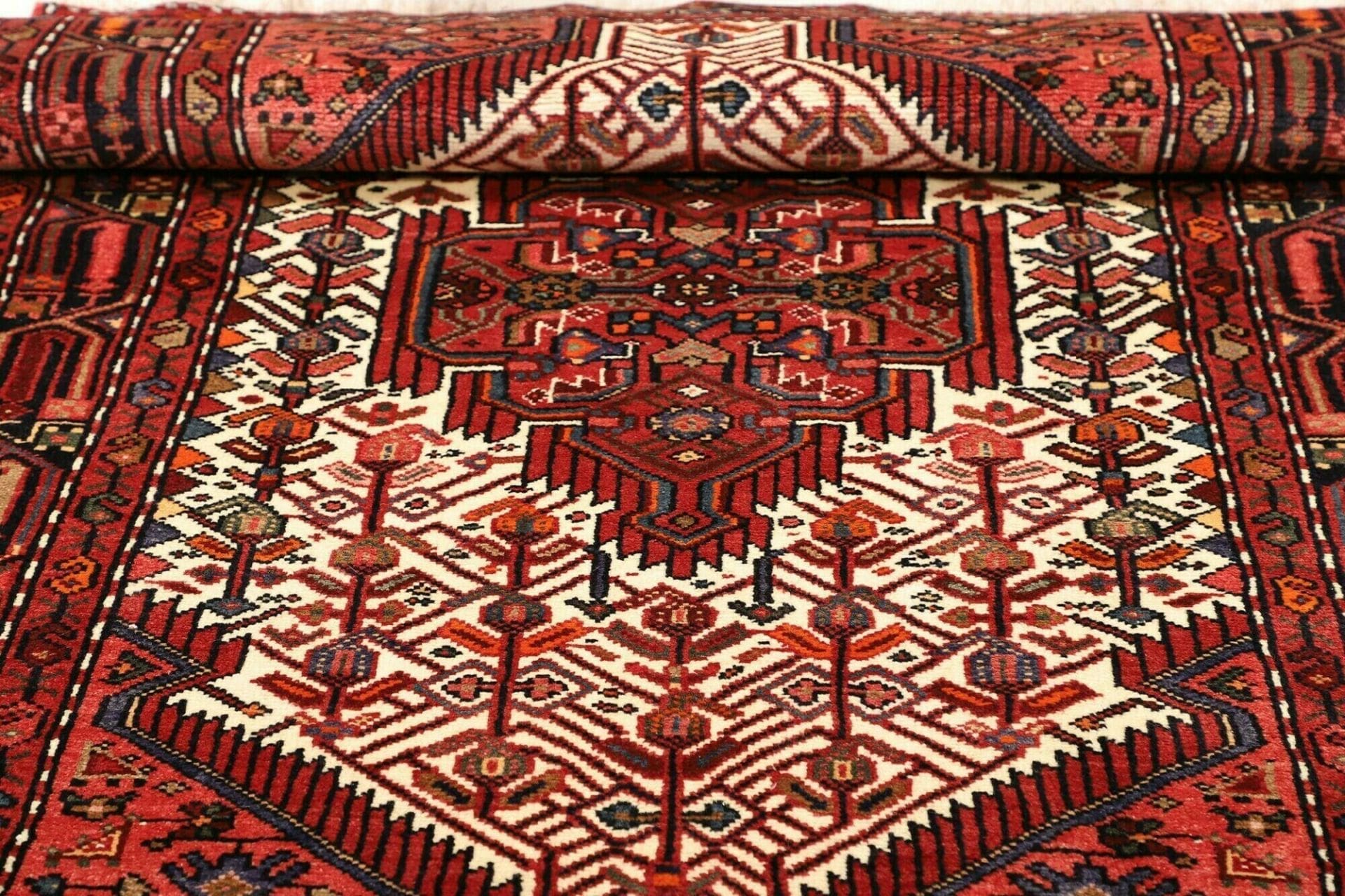 Hamadan Herati Perserteppich aus Iran, 114 × 175 cm
