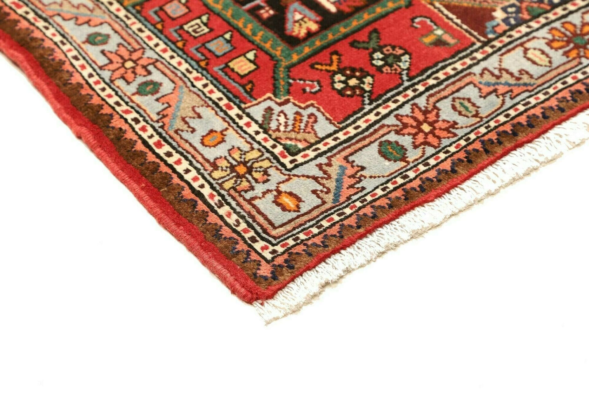 Hamadan Herati Perserteppich aus Iran, 88 × 136 cm