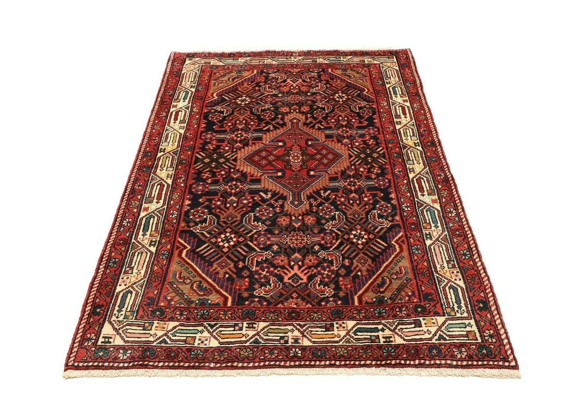 Hamadan Herati Perserteppich aus Iran, 115 × 175 cm