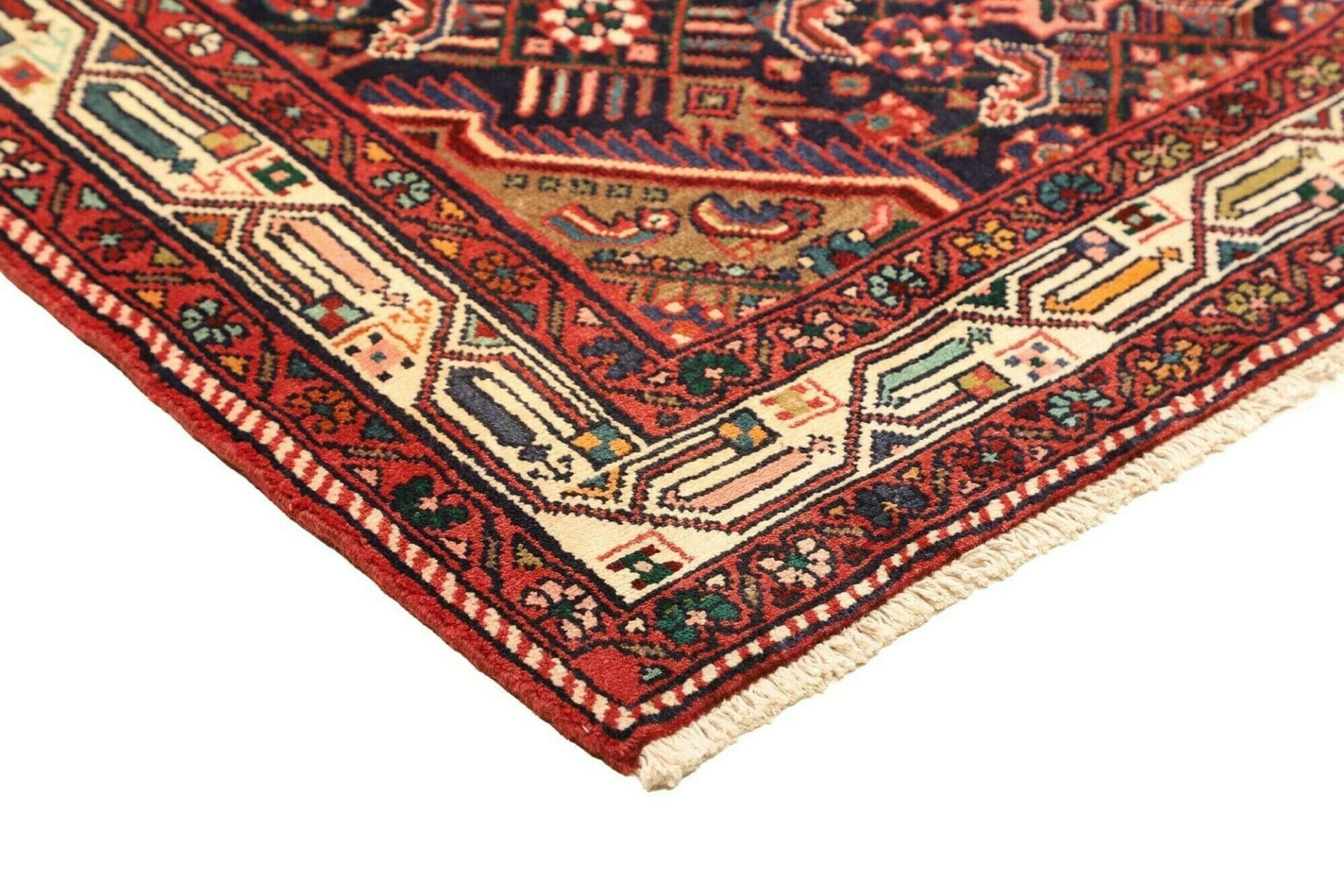 Hamadan Herati Perserteppich aus Iran, 115 × 175 cm
