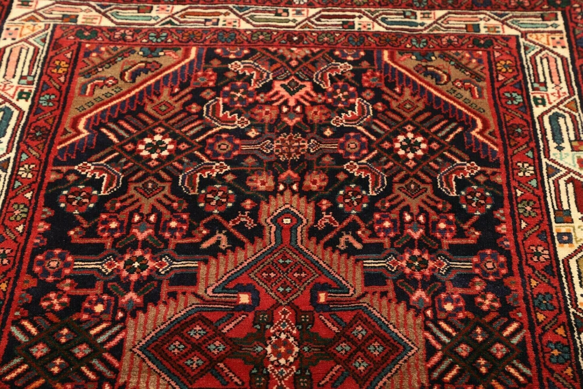 Hamadan Herati Perserteppich aus Iran, 115 × 175 cm