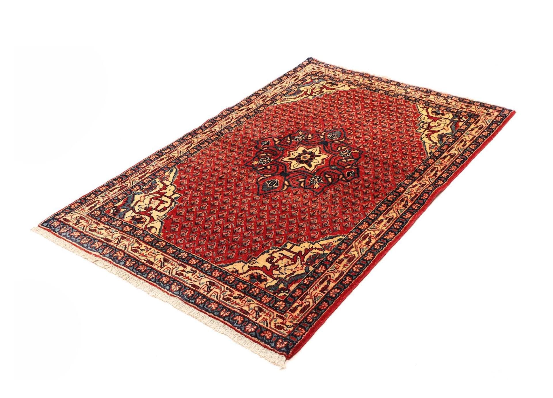 Hamadan Herati Perserteppich aus Iran, 104 × 162 cm