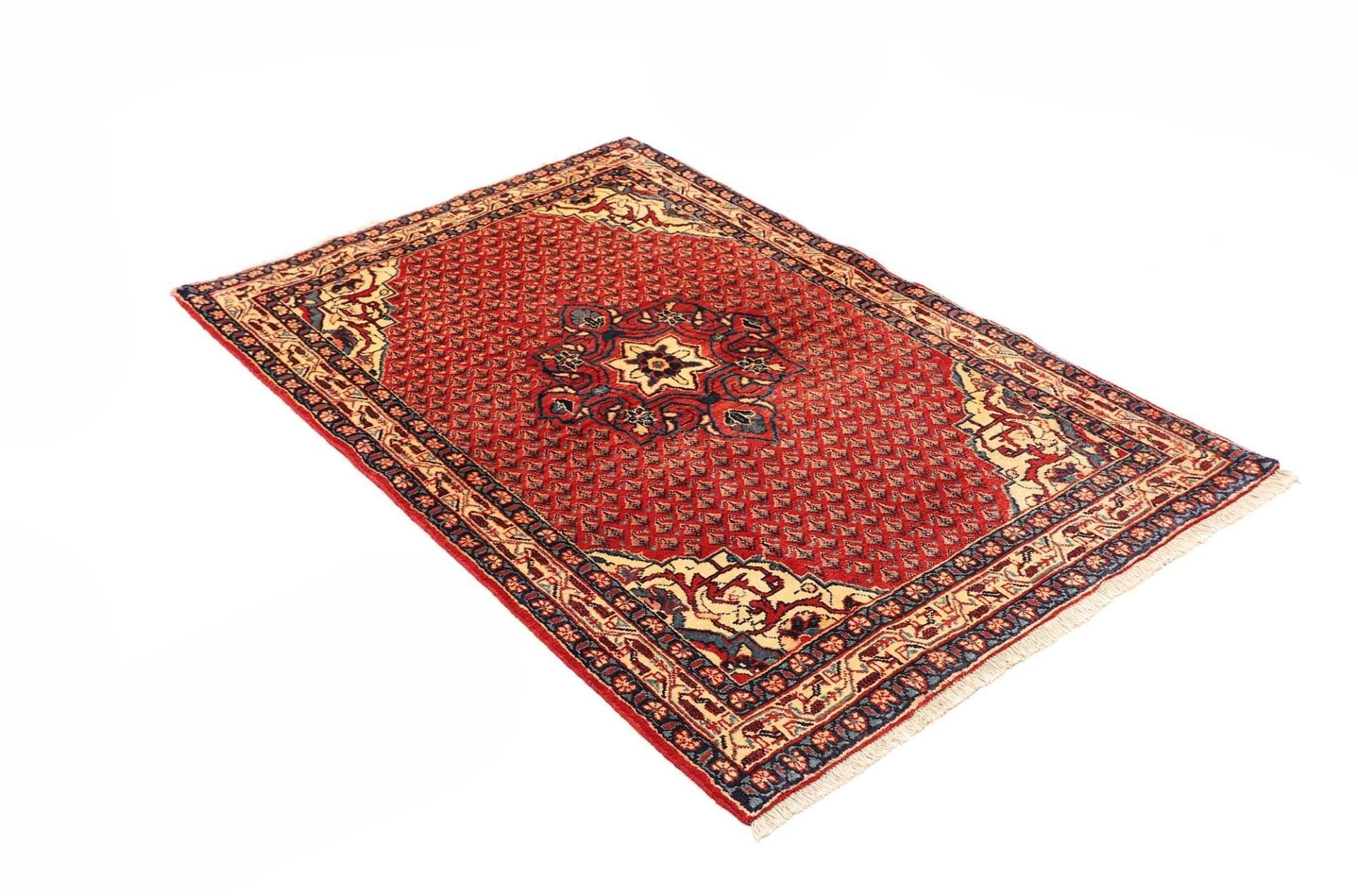 Hamadan Herati Perserteppich aus Iran, 104 × 162 cm