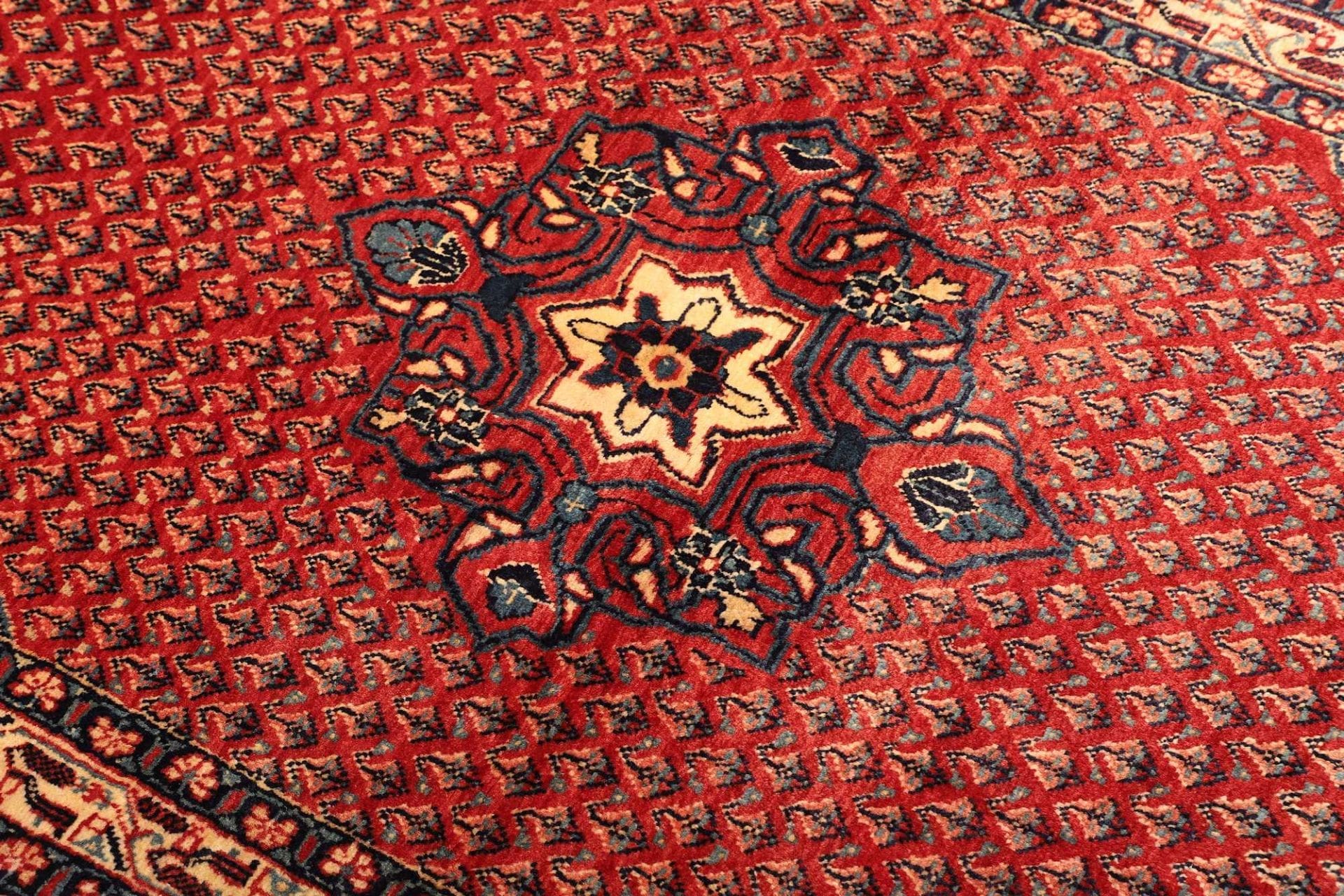 Hamadan Herati Perserteppich aus Iran, 104 × 162 cm