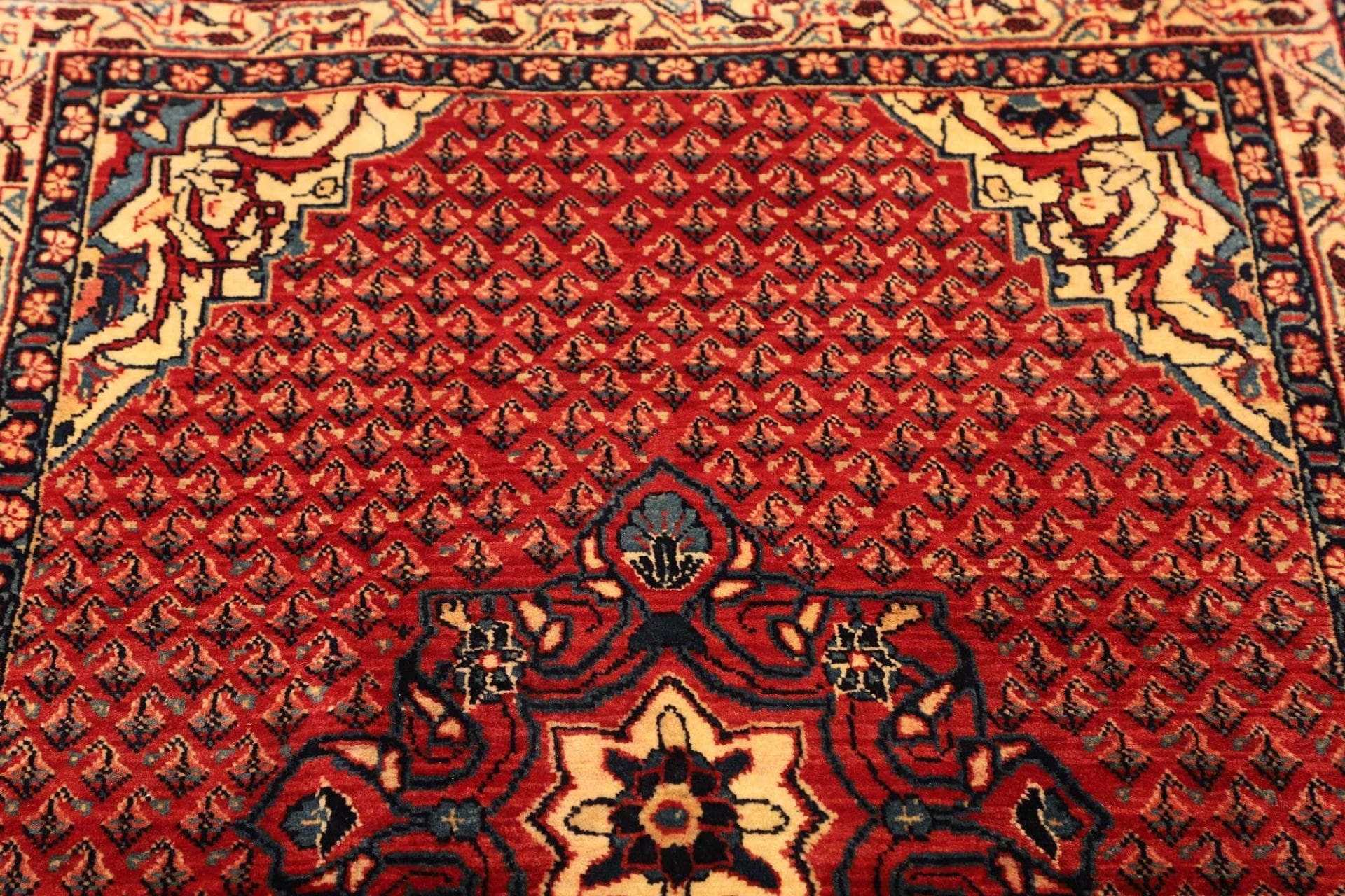 Hamadan Herati Perserteppich aus Iran, 104 × 162 cm